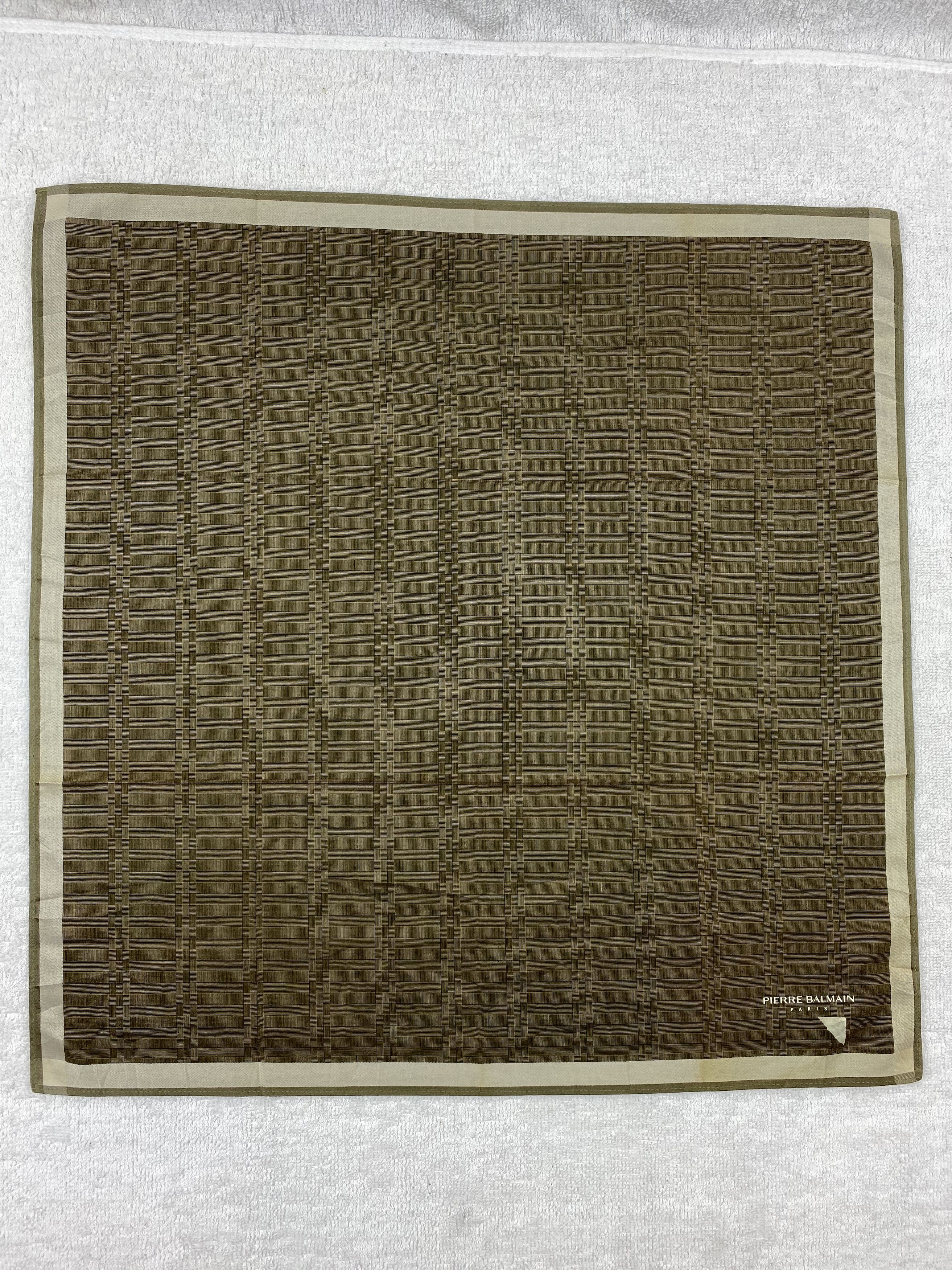 Pierre Balmain × Vintage Pierre Balmain Handkerchief / Bandana / Neckerchief Size ONE SIZE - 3 Thumbnail