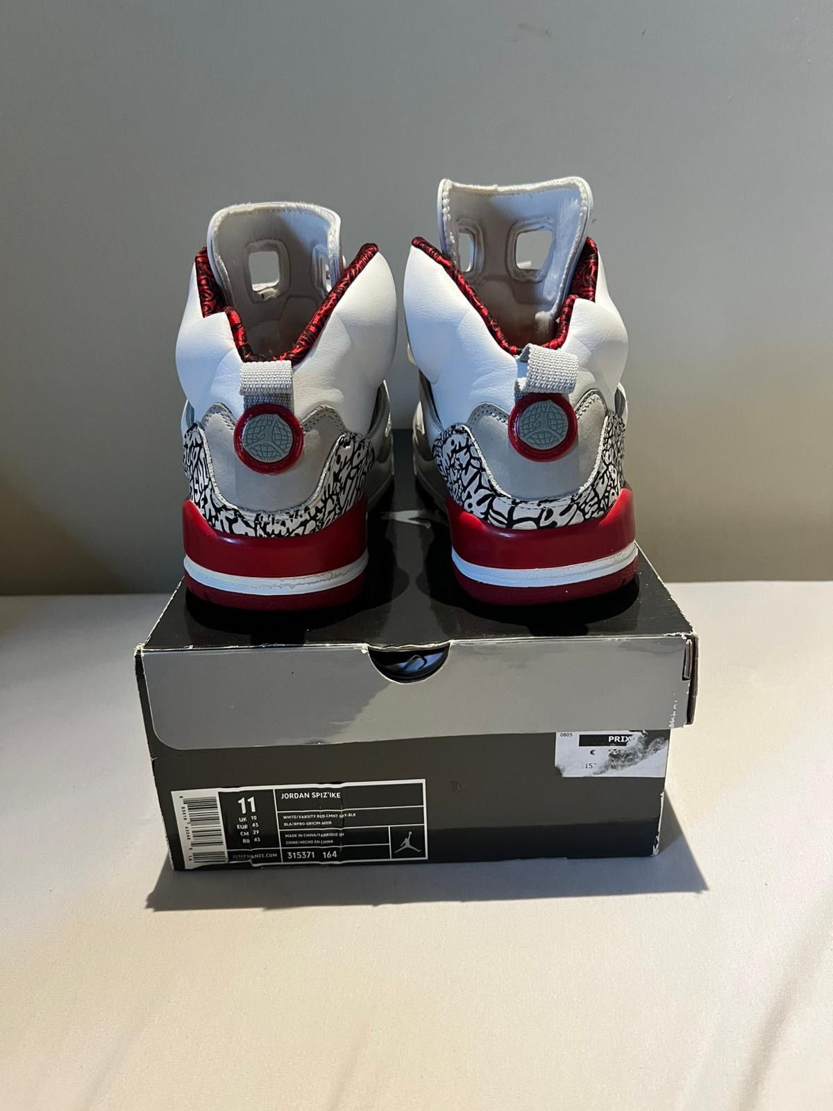 Jordan Brand Jordan Spi’zike 2007 OG Varsity red Size US 11 / EU 44 - 3 Thumbnail