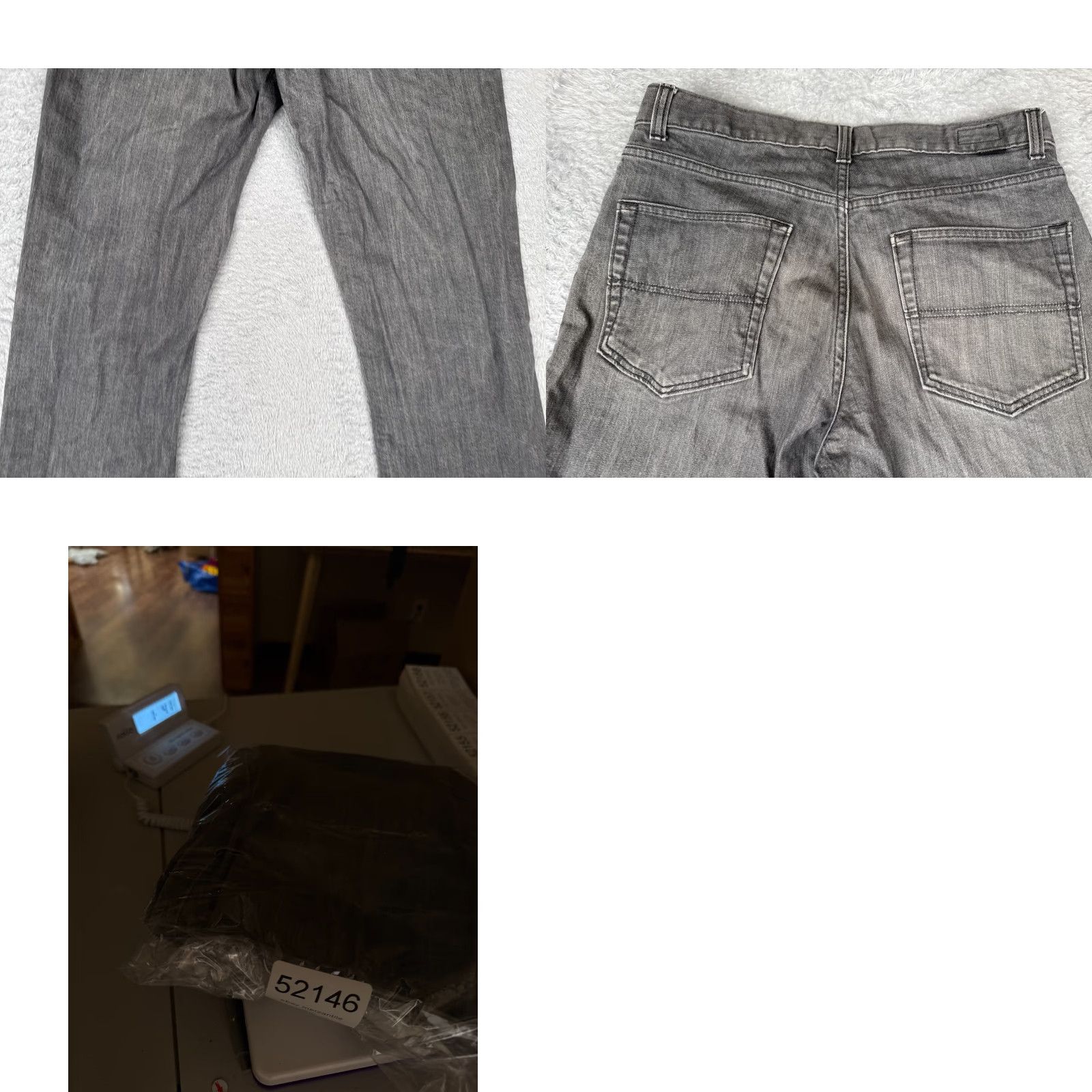 Patagonia Patagonia Jeans Mens 32 Gray Denim Straight Leg Cotton Blend Mid Rise Hike Camp Jeans Size US 32 / EU 48 - 10 Thumbnail