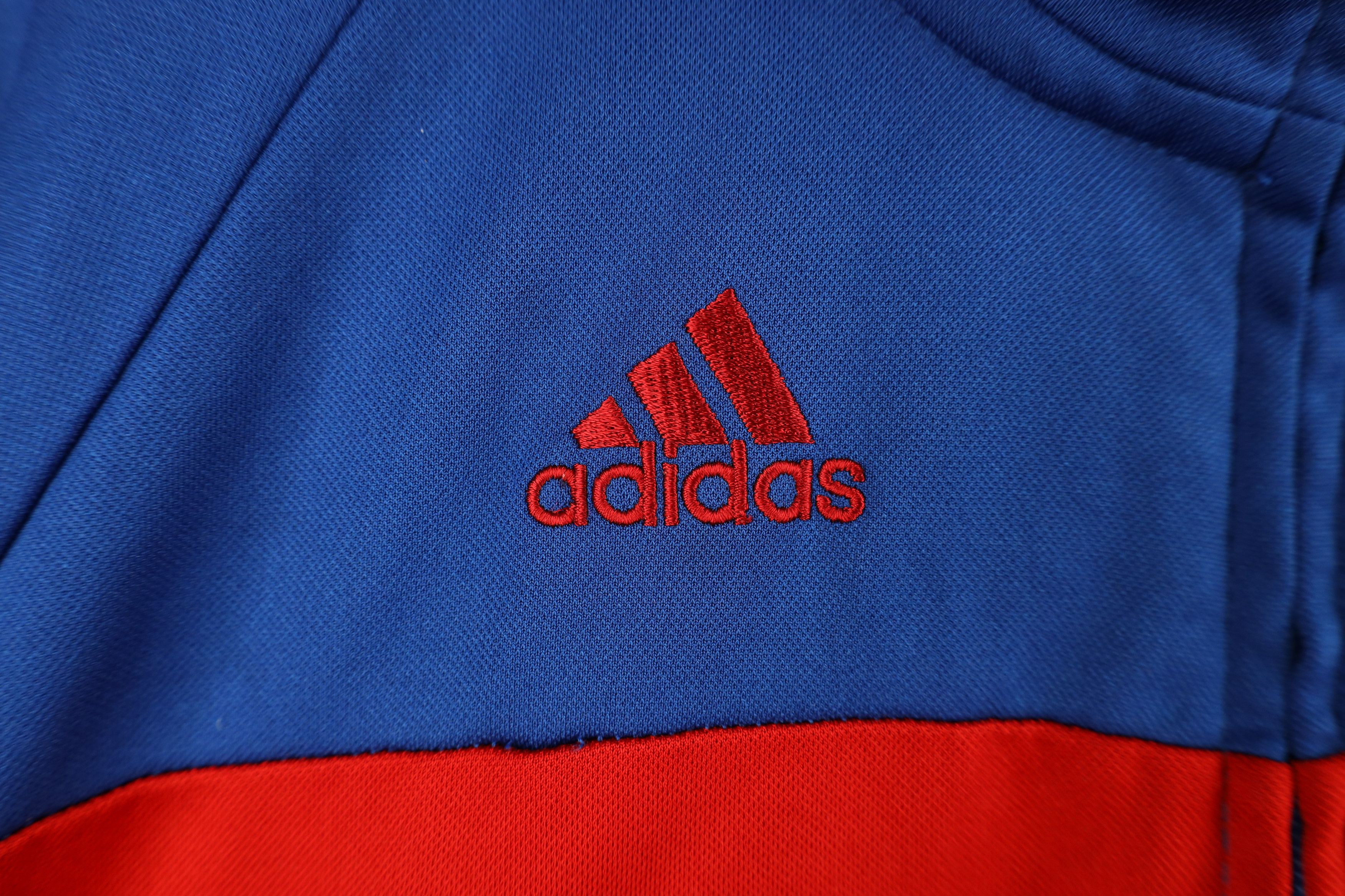 Adidas Adidas Kansas University Basketball Full Zip Jacket Blue Size US XL / EU 56 / 4 - 6 Thumbnail