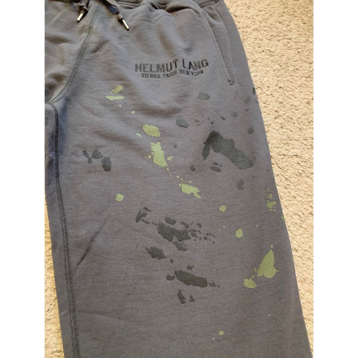 Helmut Lang HELMUT LANG PAINT SPLATTER SWEATPANTS Size US 32 / EU 48 - 5 Thumbnail