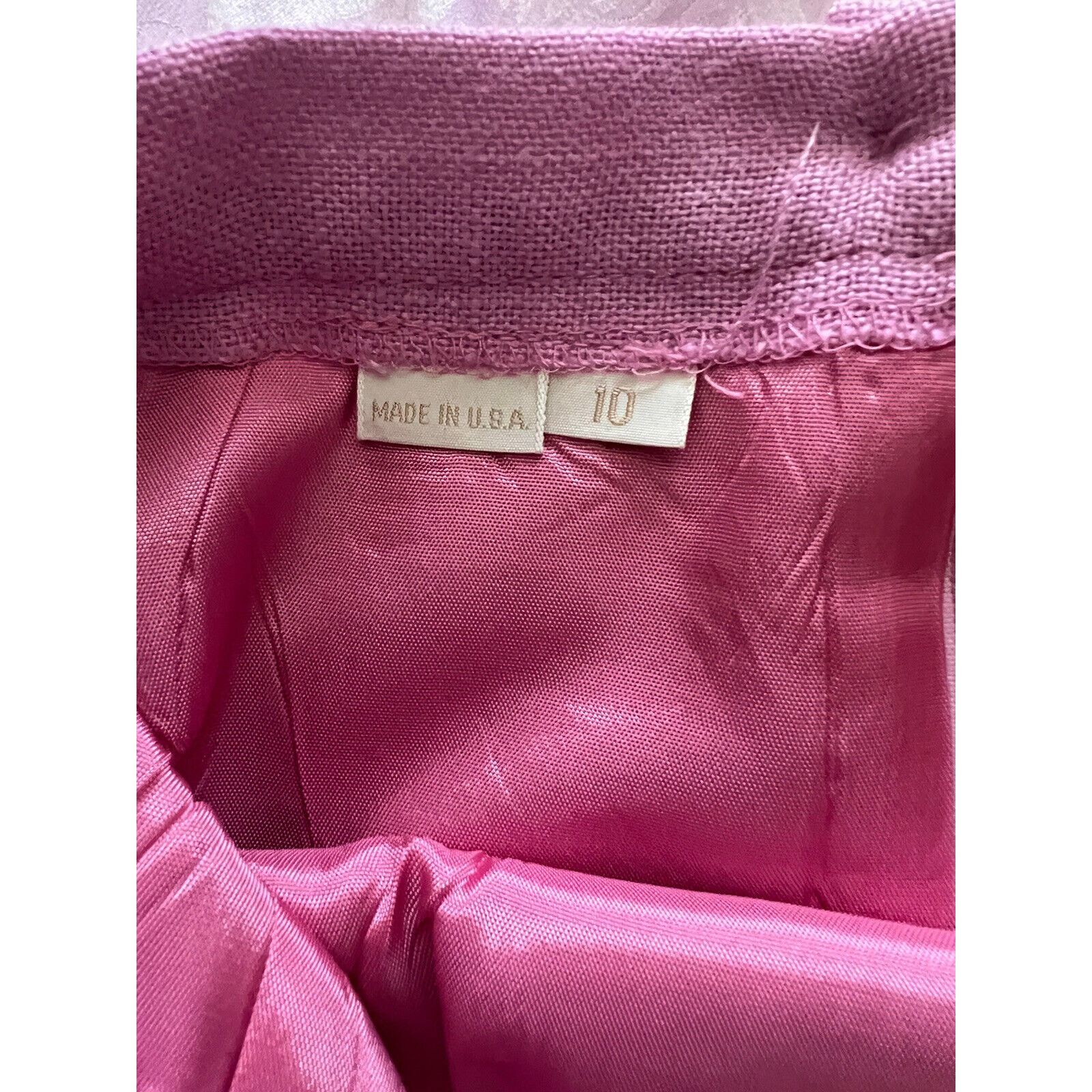 Nordstrom Nordstrom Square Petite Womens Baby Blouse/Skirt Size 8/10 Size 30" / US 8 / IT 44 - 6 Thumbnail