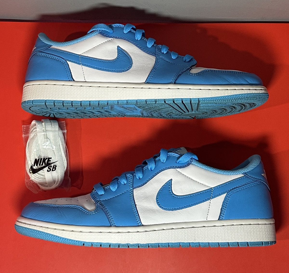 Jordan Brand Size 10.5 - Eric Koston x Air Jordan 1 SB Low Powder Blue Size US 10.5 / EU 43-44 - 2 Thumbnail