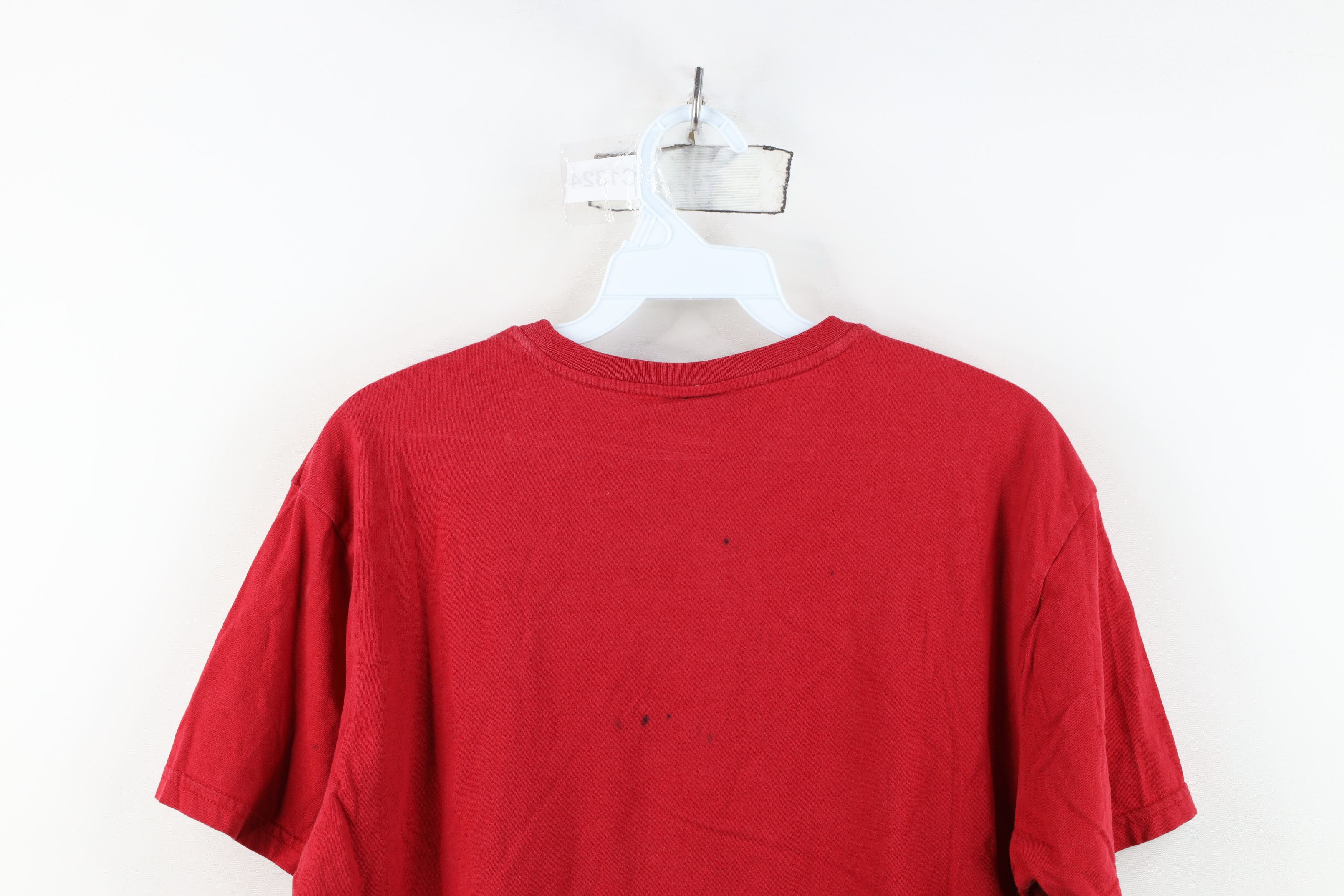 Ralph Lauren Vintage 90s Ralph Lauren Lion Crest Bleecker T-Shirt Red Size US S / EU 44-46 / 1 - 14 Thumbnail