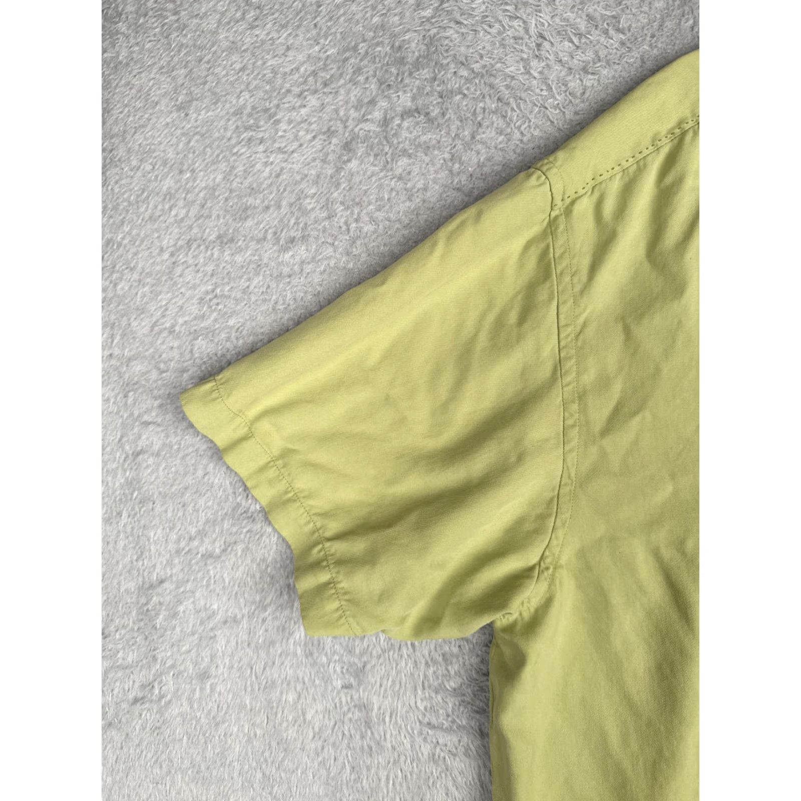 Tommy Bahama VINTAGE Tommy Bahama Shirt Men 2XL Green Silk Button Up Hawaiian Camp Pocket READ Size US XXL / EU 58 / 5 - 3 Thumbnail