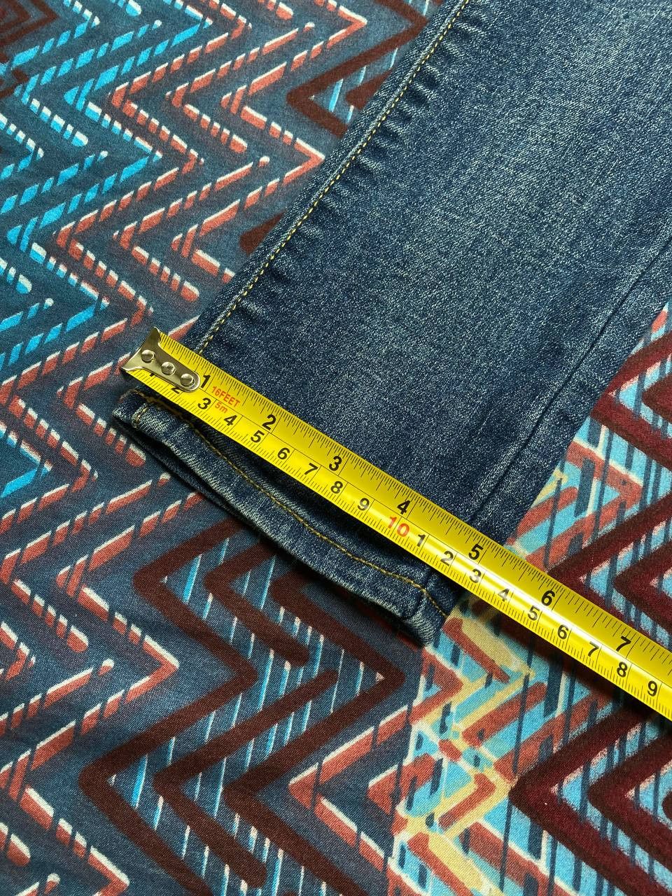 Levi's × Vintage Vintage LEVI'S 721 High Rise Skinny Light Blue Jeans Size 25" / US 0 / IT 36 - 6 Thumbnail