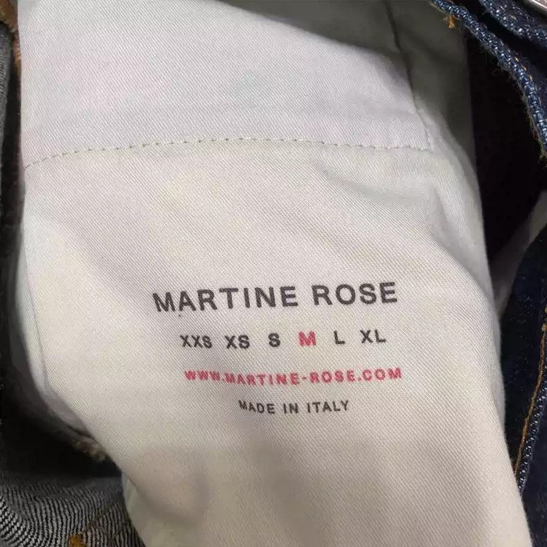 Other Martine rose embroidered logo jeans -2507 Size US 32 / EU 48 - 6 Thumbnail