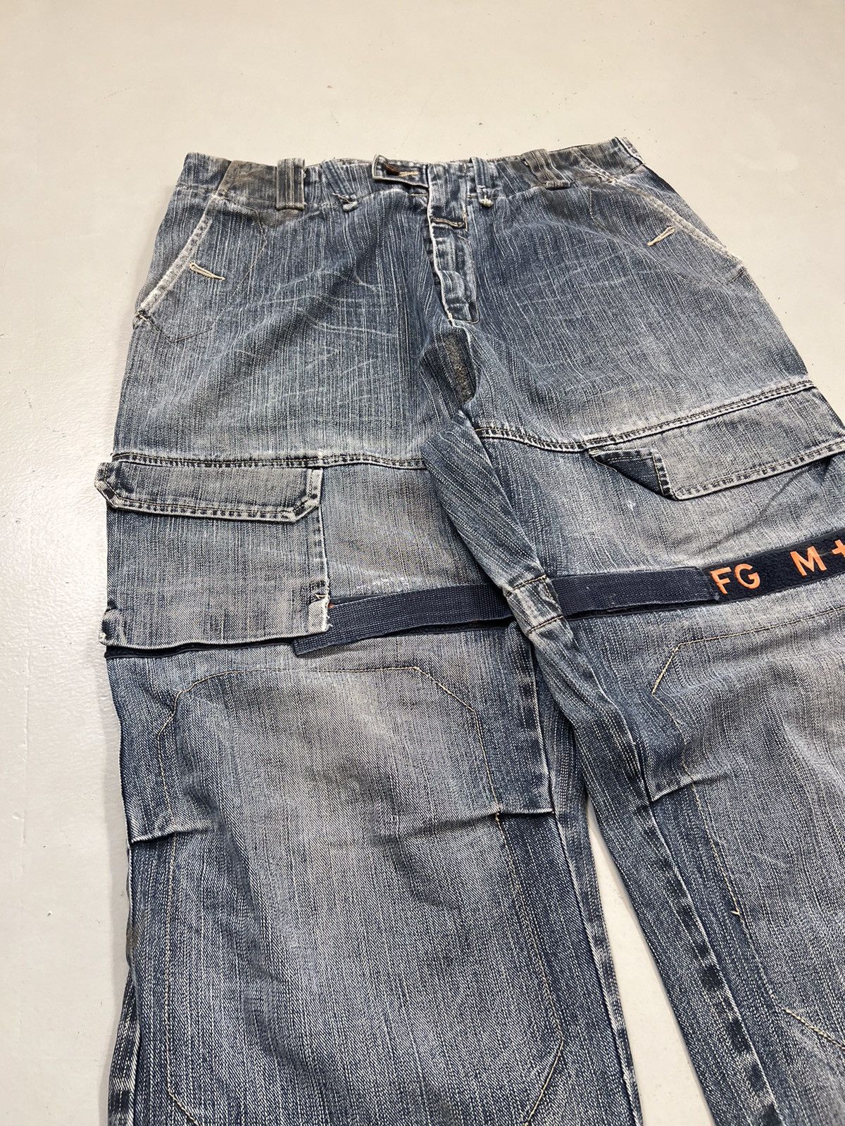 Marithe + Francois Girbaud Vintage mfg cargo denim Size US 34 / EU 50 - 2 Thumbnail