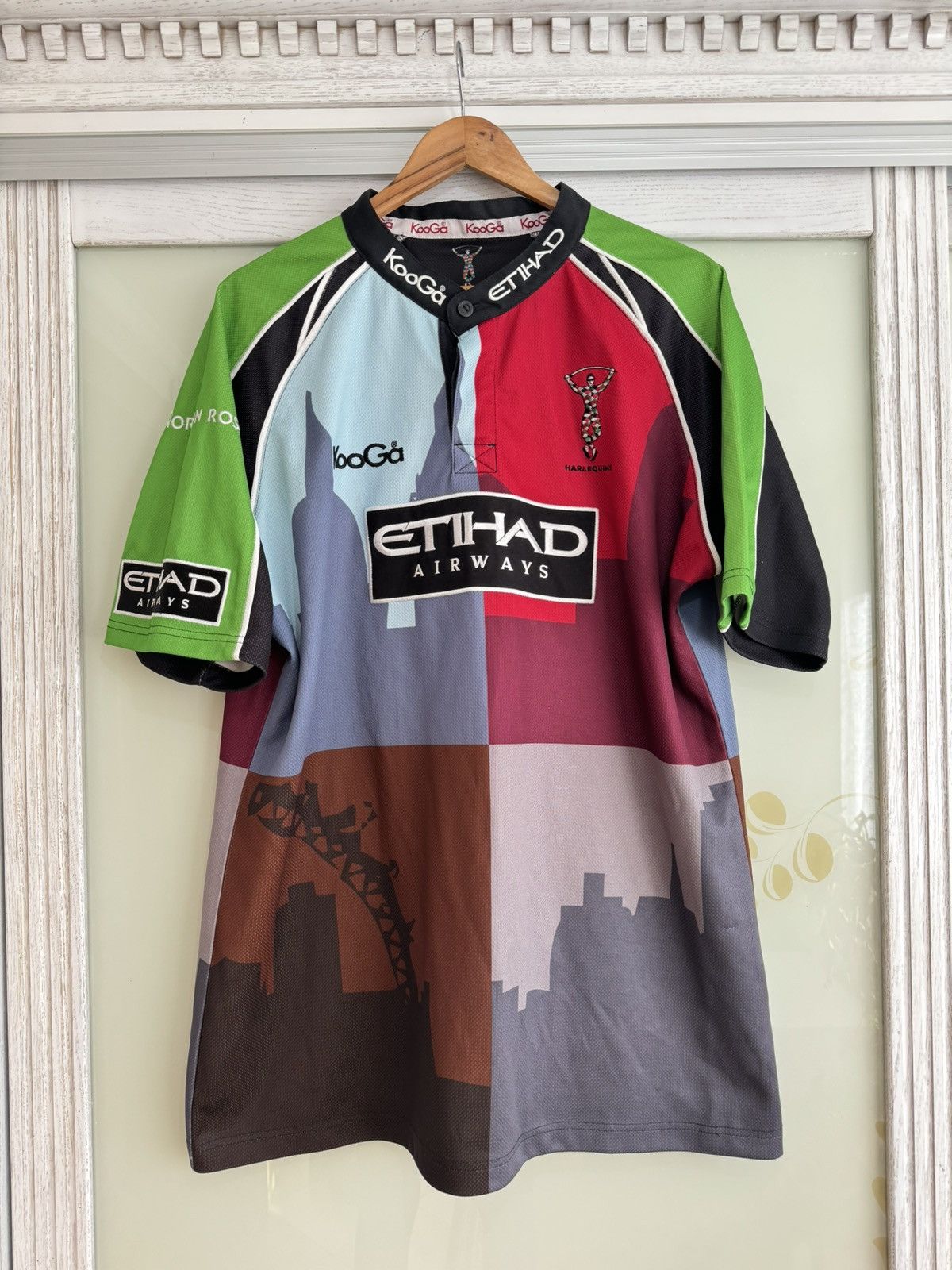 Other Harlequins England 2010-2011 Home Rugby Jersey Shirt Size US XL / EU 56 / 4 - 1 Thumbnail