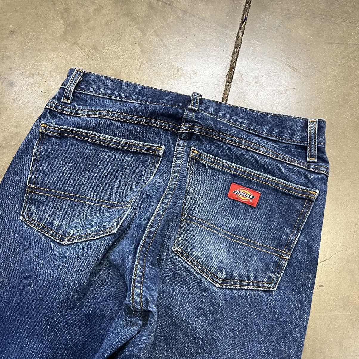 Dickies × Vintage Vintage Y2K Dickies Denim Workwear Jeans Carpenter Faded Size US 30 / EU 46 - 7 Thumbnail