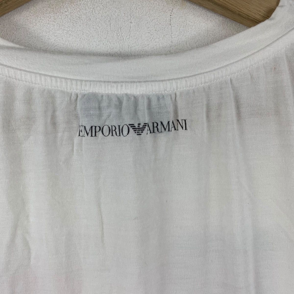 Emporio Armani EMPORIO ARMANI ICON Collection Magazine Tee Shirt Top Size US M / EU 48-50 / 2 - 6 Thumbnail
