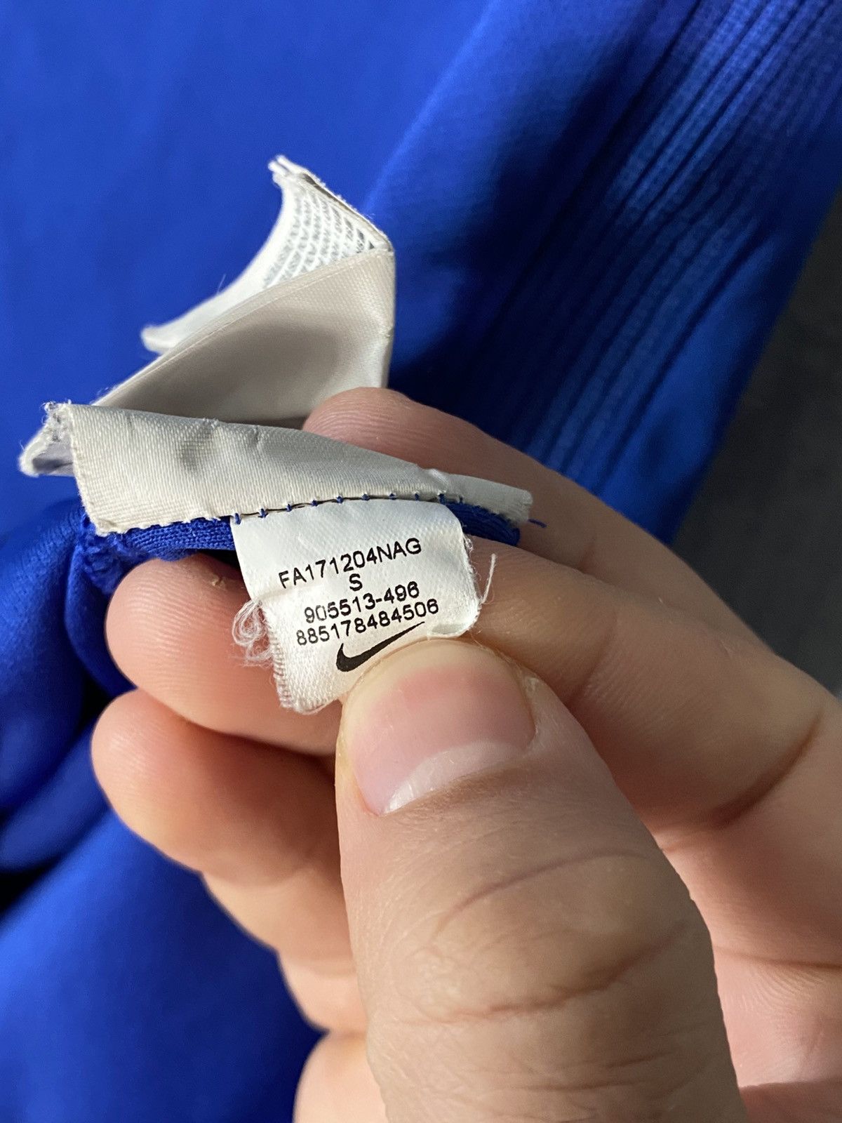 Nike 2017 Chelsea Nike a Soccer Jersey Home Yokohama Type Size US S / EU 44-46 / 1 - 5 Thumbnail