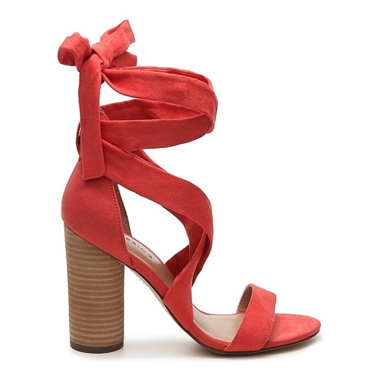 Call It Spring Call It Spring Defuria Sandal Orange Faux Suede 7M Size US 7 / IT 37 - 1 Thumbnail