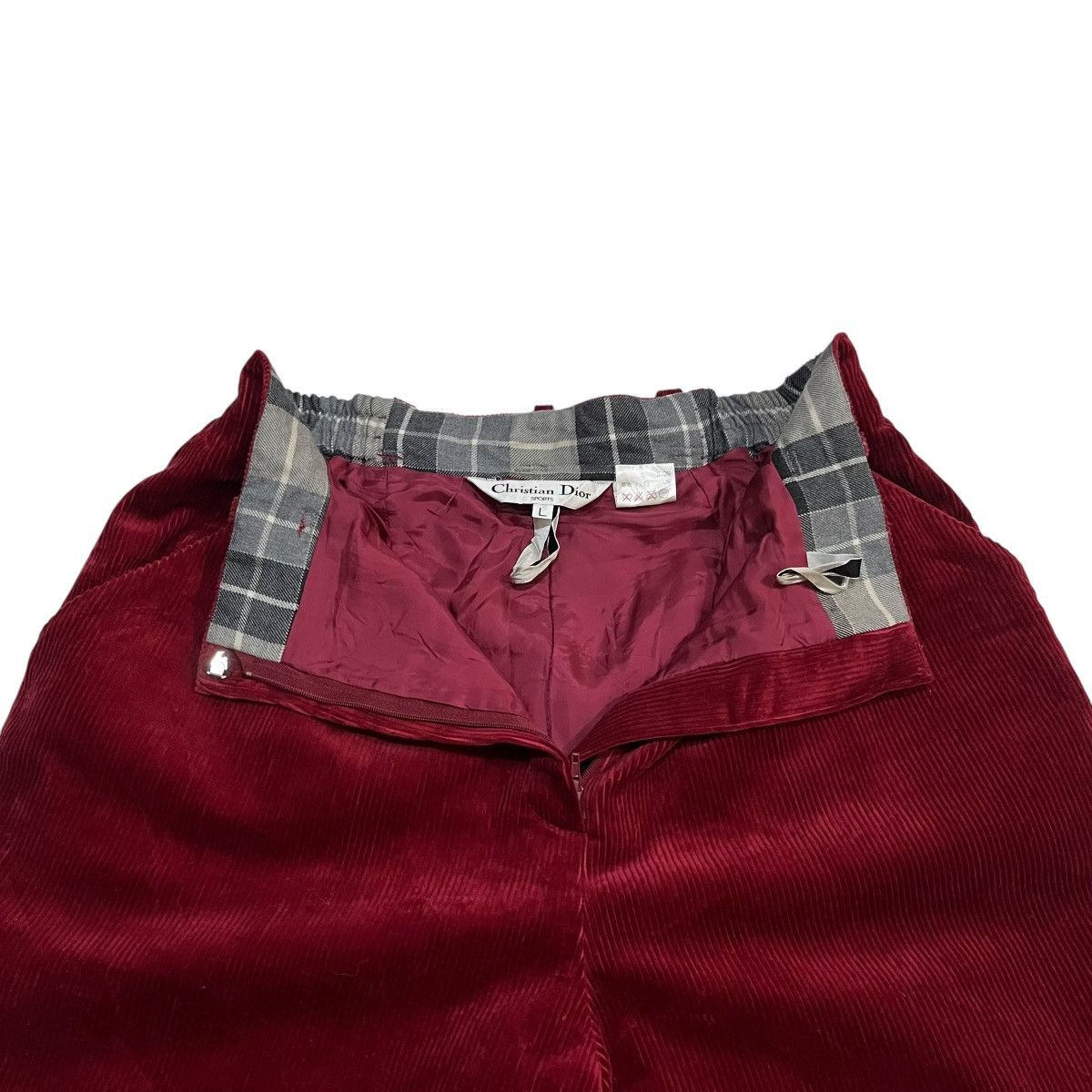 Christian Dior Monsieur Vtg Christian Dior Sport Corduroy Pants Size US 29 - 5 Thumbnail