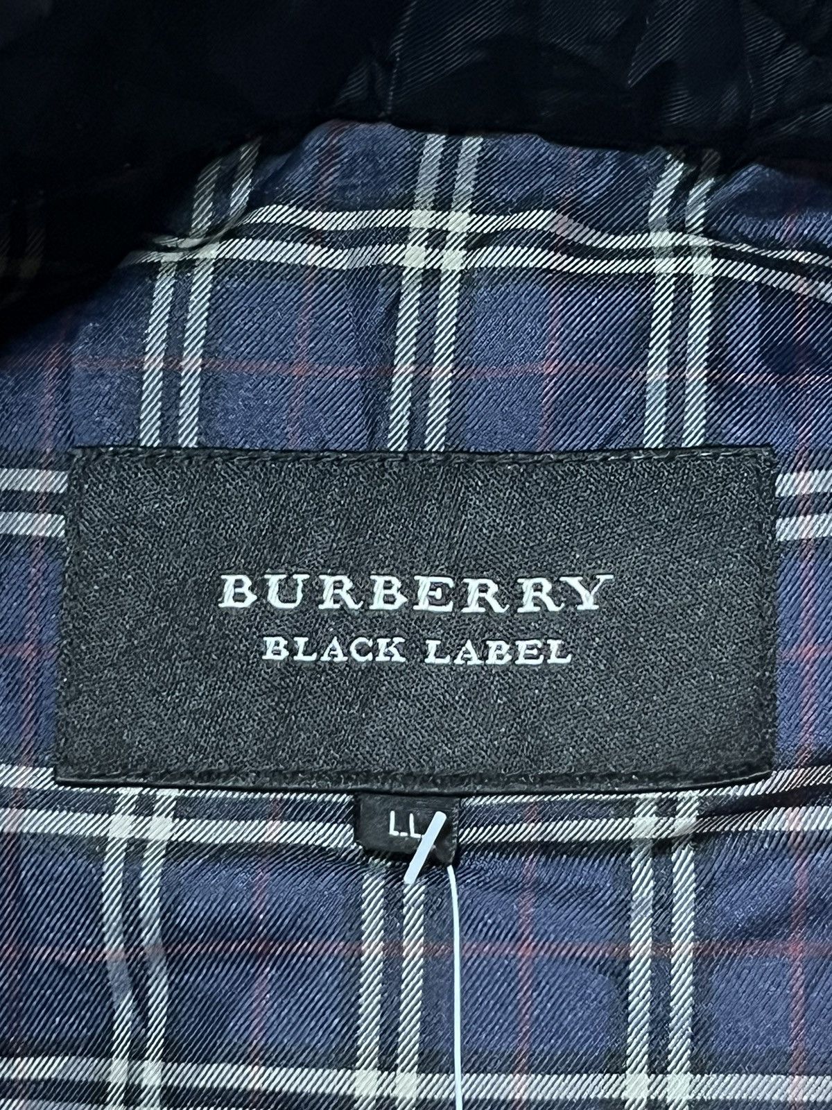 Black Label × Burberry × Japanese Brand Diamond quilted jacket Size L / US 10 / IT 46 - 5 Thumbnail
