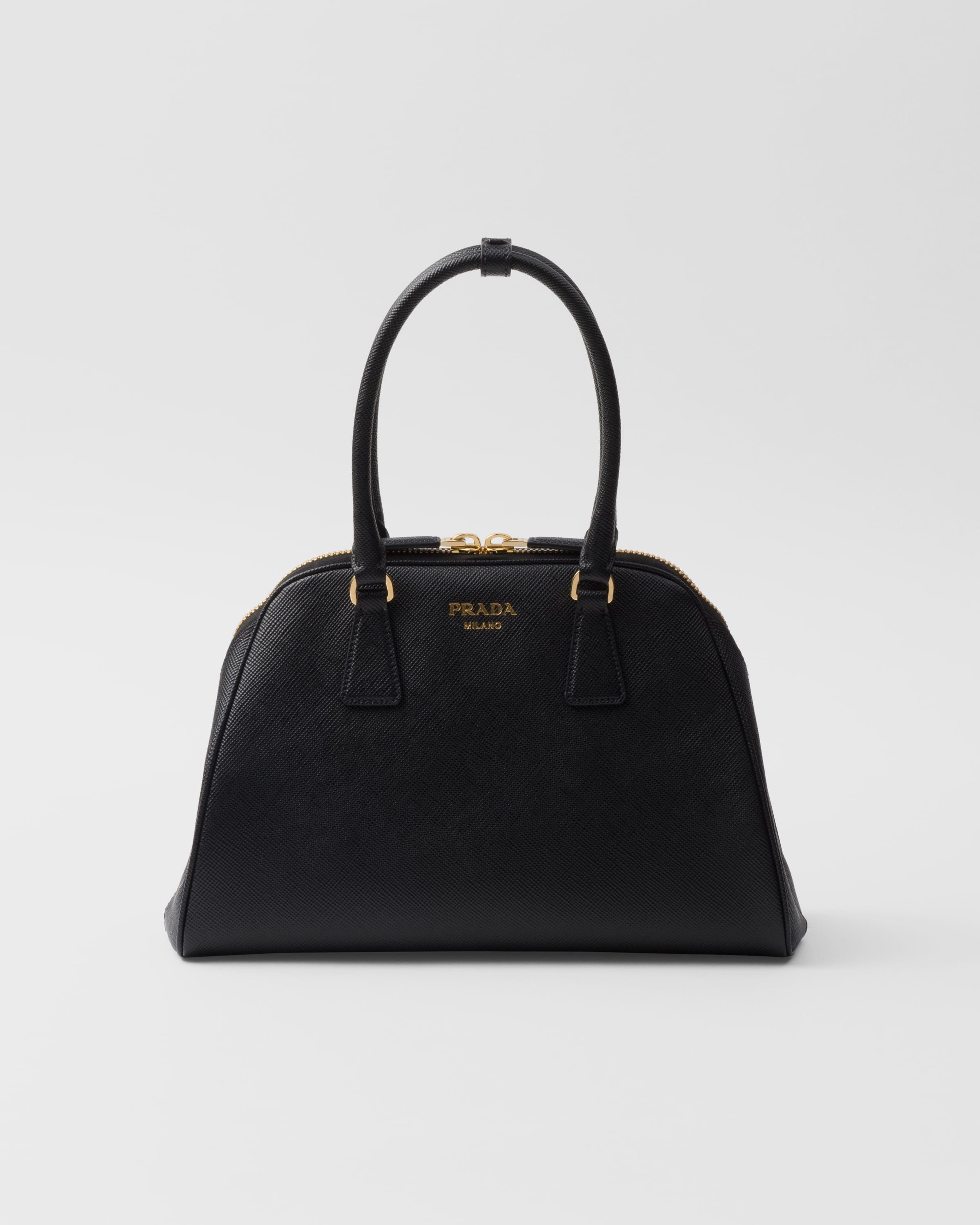 Prada o1la1rc1a0925 Size: OS / Medium Saffiano Leather Bag Black Size ONE SIZE - 1 Thumbnail