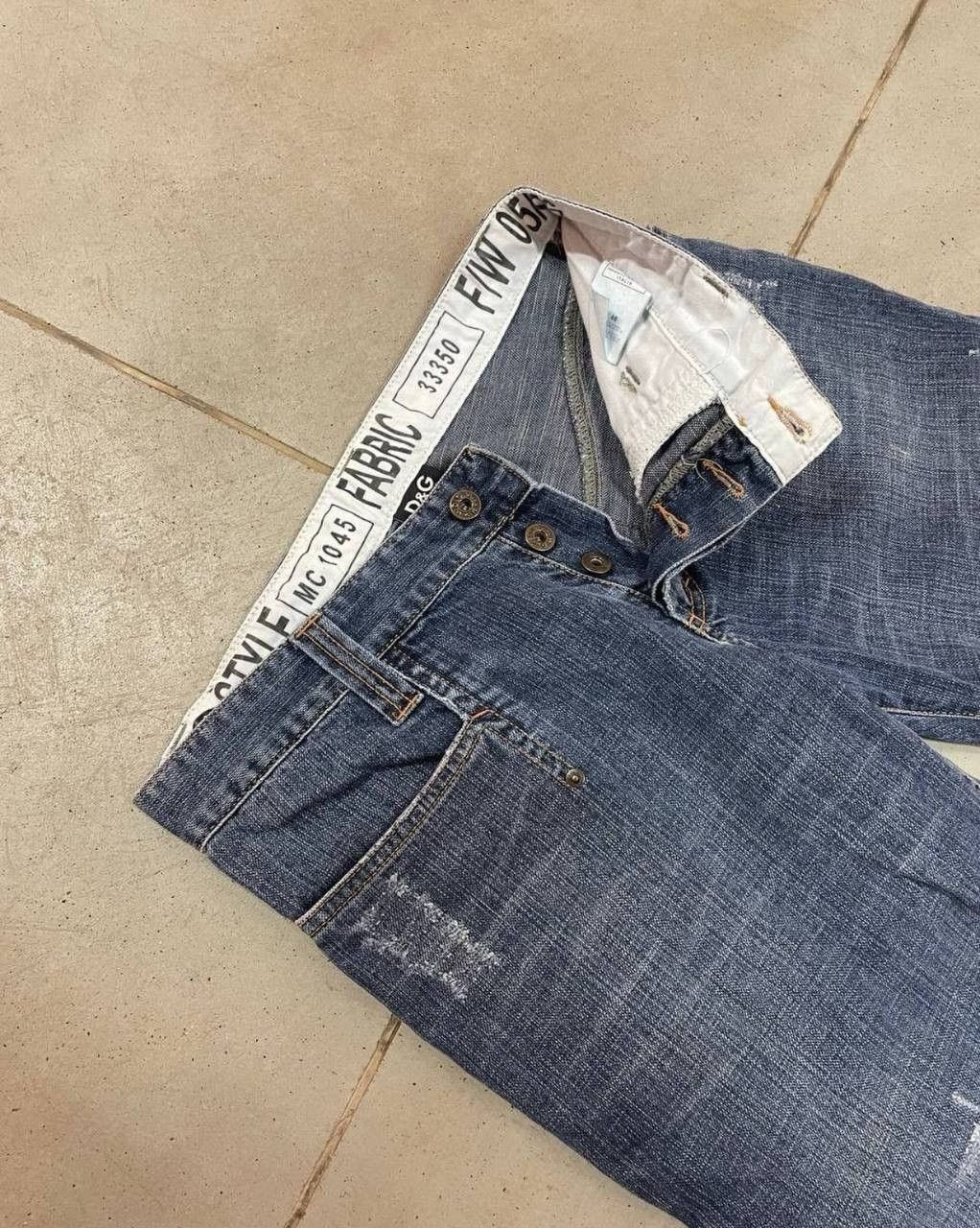 Dolce & Gabbana Vintage Dolce Gabbana Jeans Leather Patch Denim Pants Size US 32 / EU 48 - 6 Thumbnail