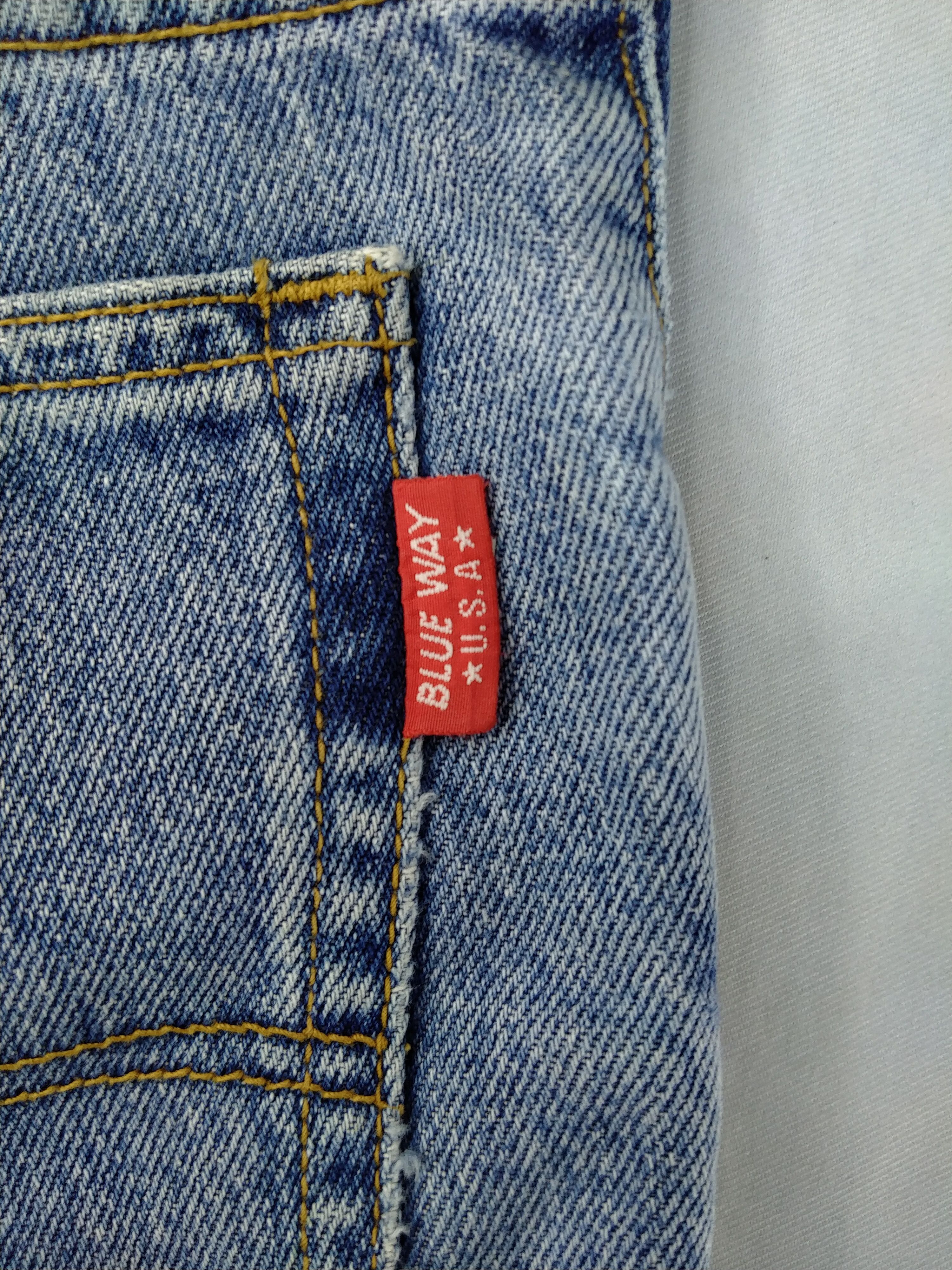 Levi's Faded Blue Vintage Levi's 502 Jeans 35x27.5 Denim -JN107 Size US 35 - 11 Thumbnail