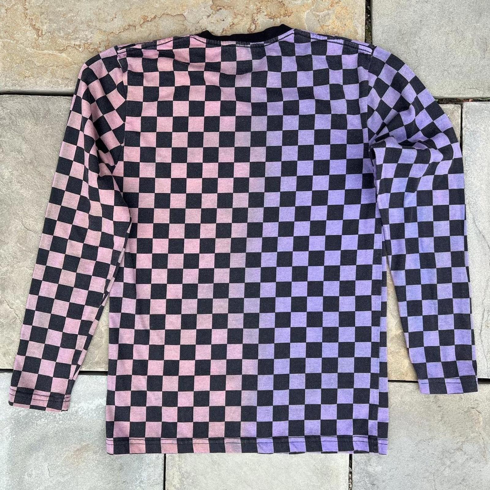 Hot Topic Checker Sunset Fade Reworked Long Sleeve Size US S / EU 44-46 / 1 - 4 Thumbnail