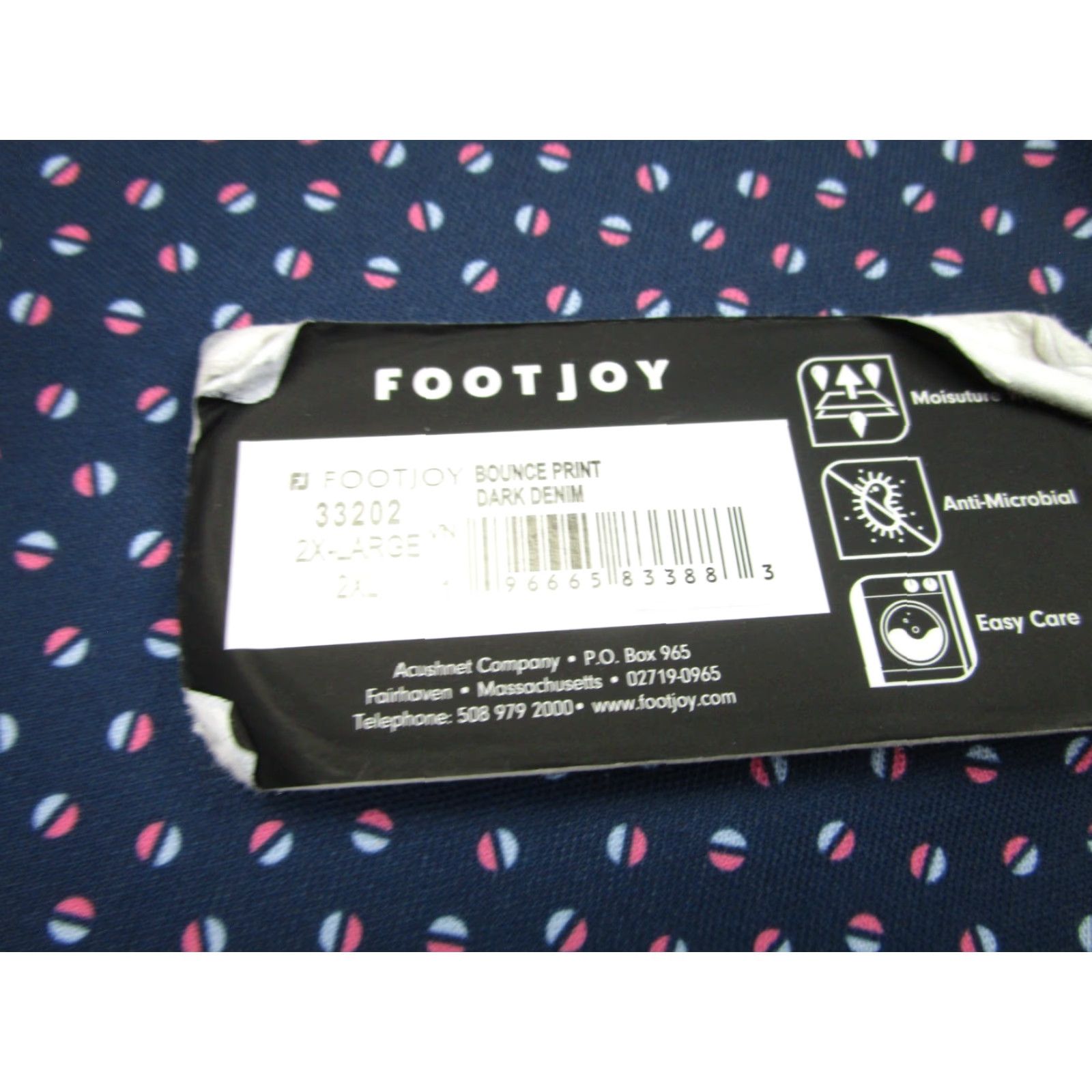 Footjoy FootJoy Polo Shirt Mens 2XL Golf Embroidered Performance Tonys Charitable Size US XXL / EU 58 / 5 - 4 Thumbnail