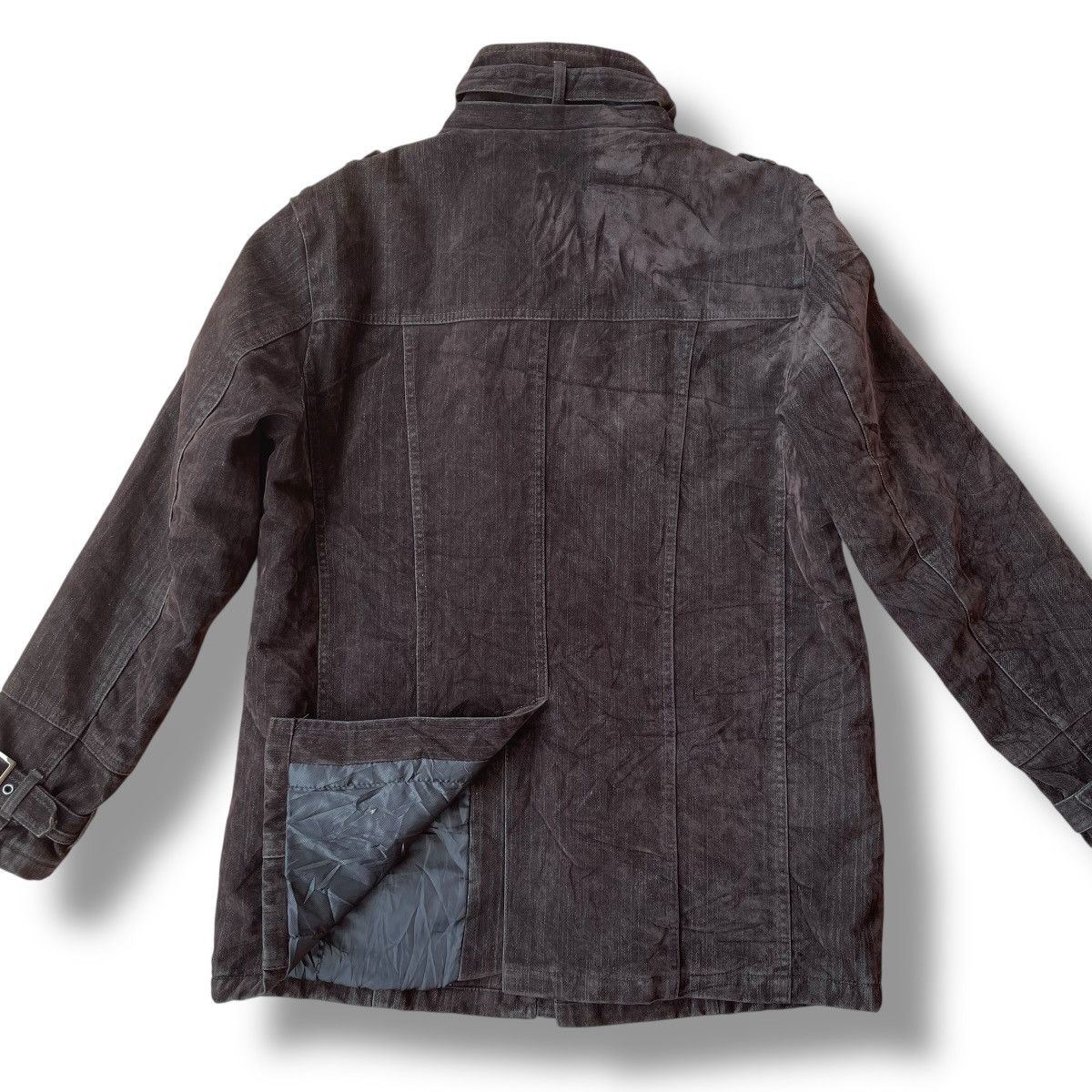 If Six Was Nine 🇯🇵 ROUSHATTE BUTTON UP FULL ZIP CORDUROY PUNK GOTHIC JACKET Size US L / EU 52-54 / 3 - 12 Thumbnail