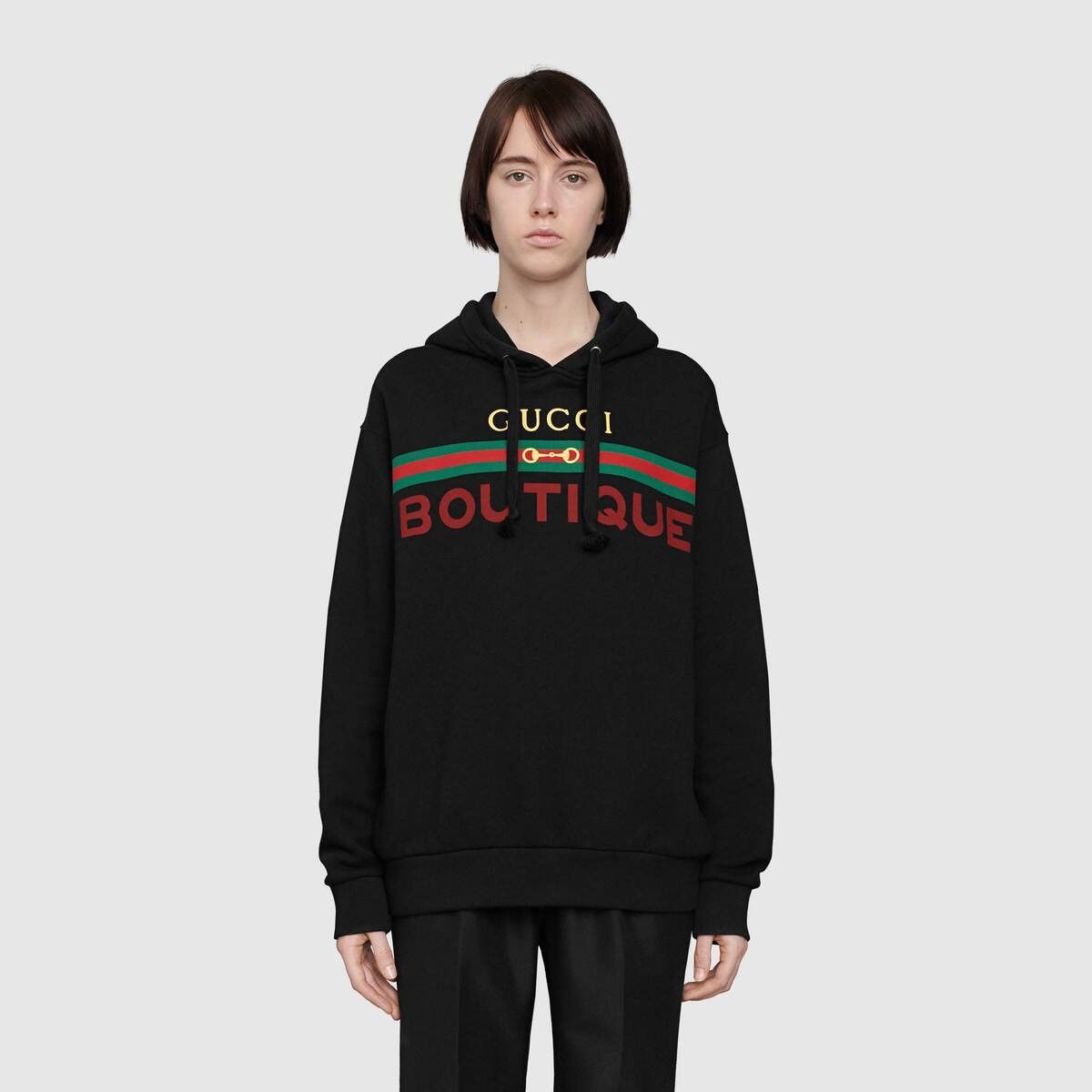 Gucci o1mt1gz0725 Unisex / Gucci Boutique Print Sweatshirt Hoodie Size US M / EU 48-50 / 2 - 5 Thumbnail