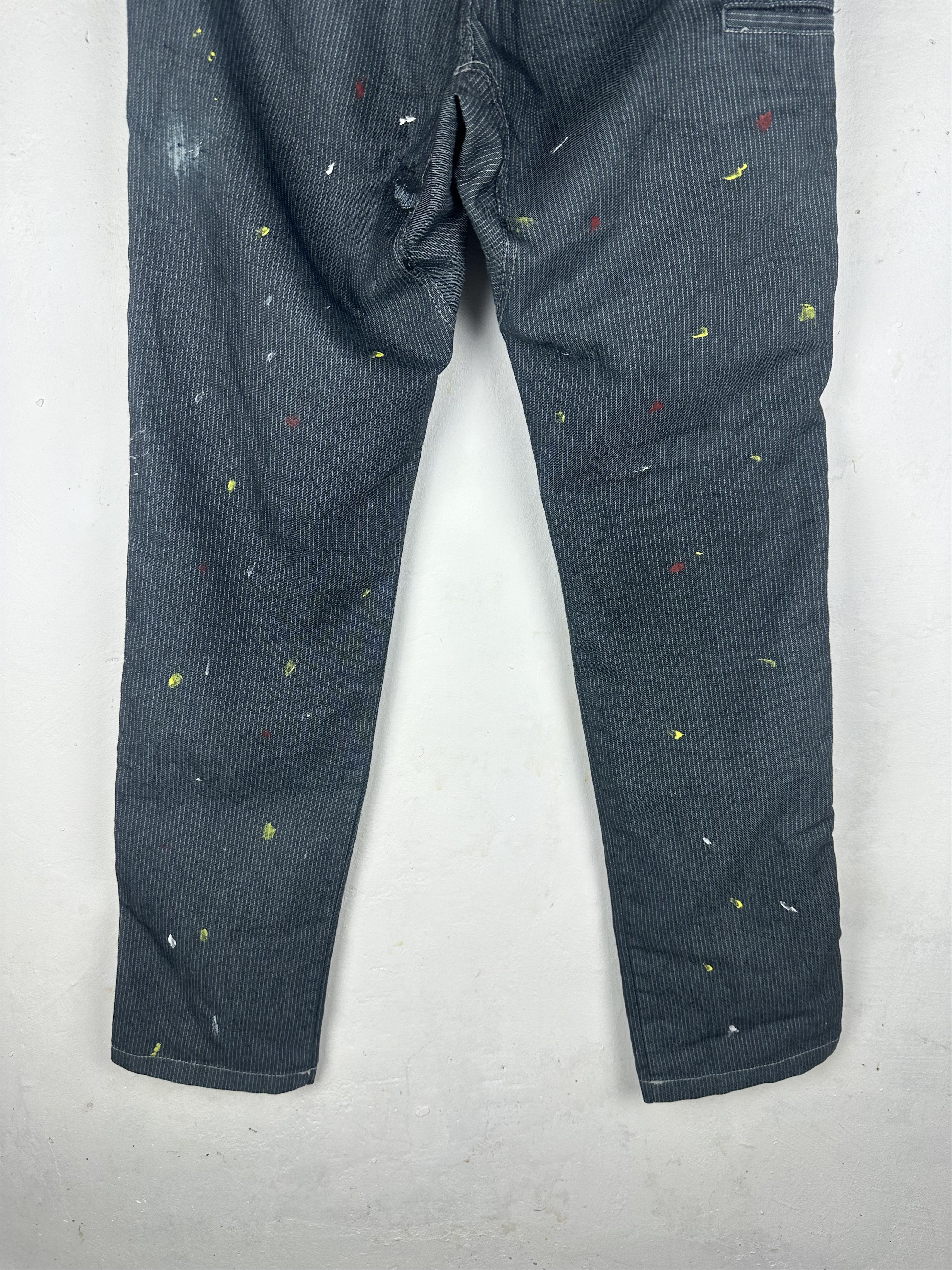 Dickies DICKIES VINTAGE OVER THE STRIPES PAINTED CASUAL PANTS Size US 32 / EU 48 - 8 Thumbnail
