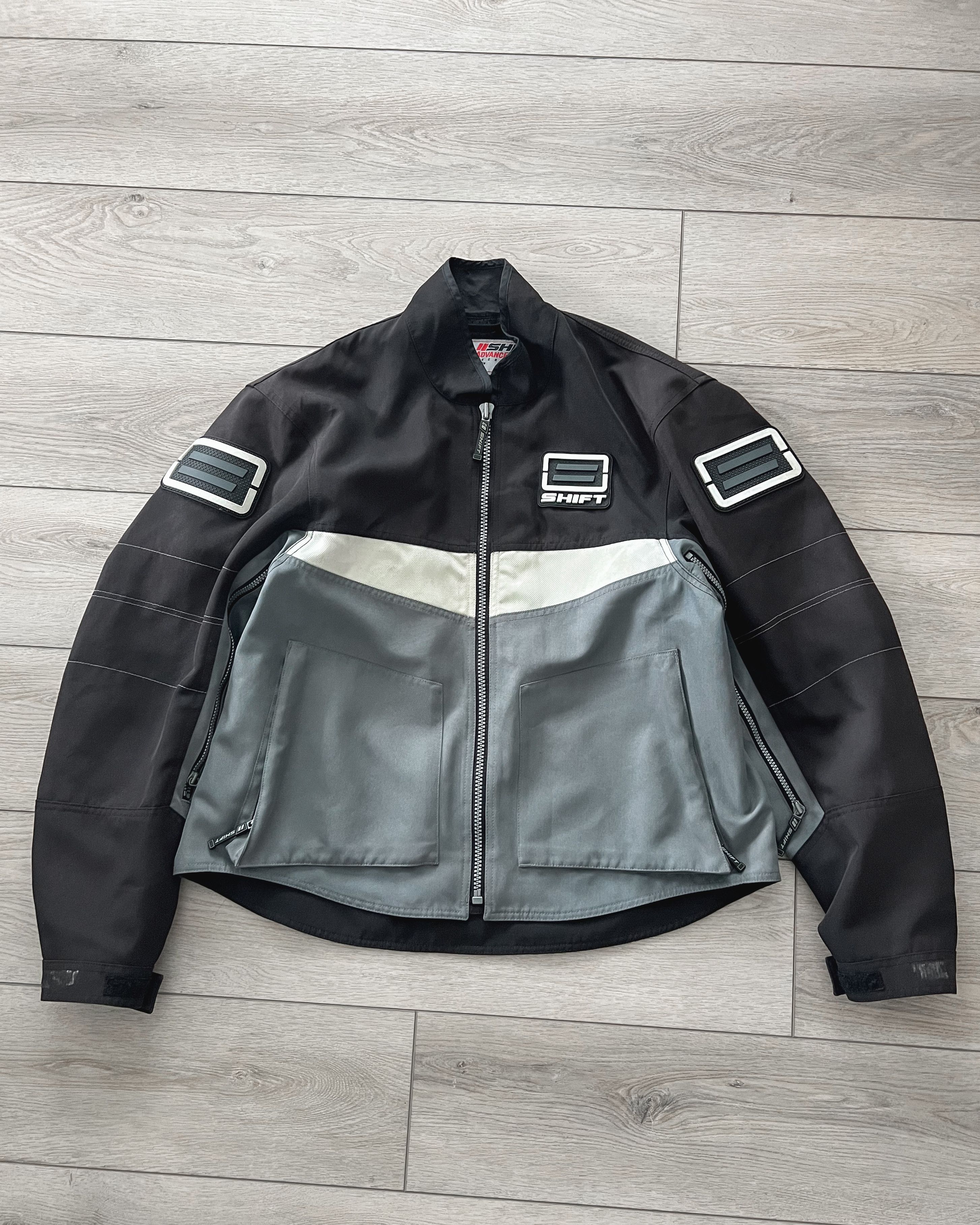 Vintage Vintage Y2K Shift Moto Racing Motorcycle Jacket Size US XL / EU 56 / 4 - 2 Thumbnail