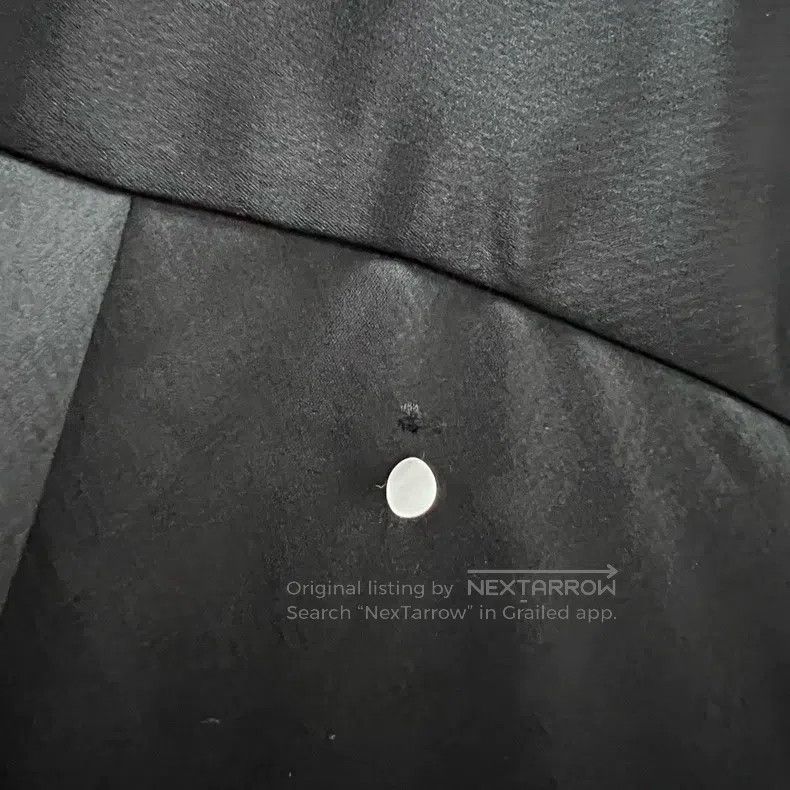 Loewe Loewe Black Embroidered Logo Silk Shirt with Ripped Pocket Size XS / US 0-2 / IT 36-38 - 6 Thumbnail