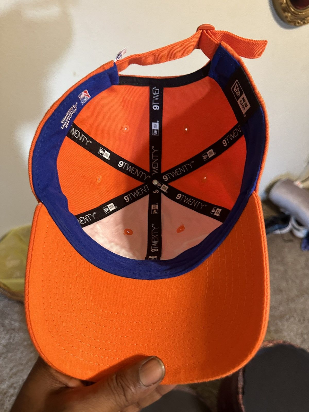 NBA × New Era × Vintage Vintage NBA New Cleveland Cavaliers “bright orange” hat 00s Size ONE SIZE - 7 Thumbnail