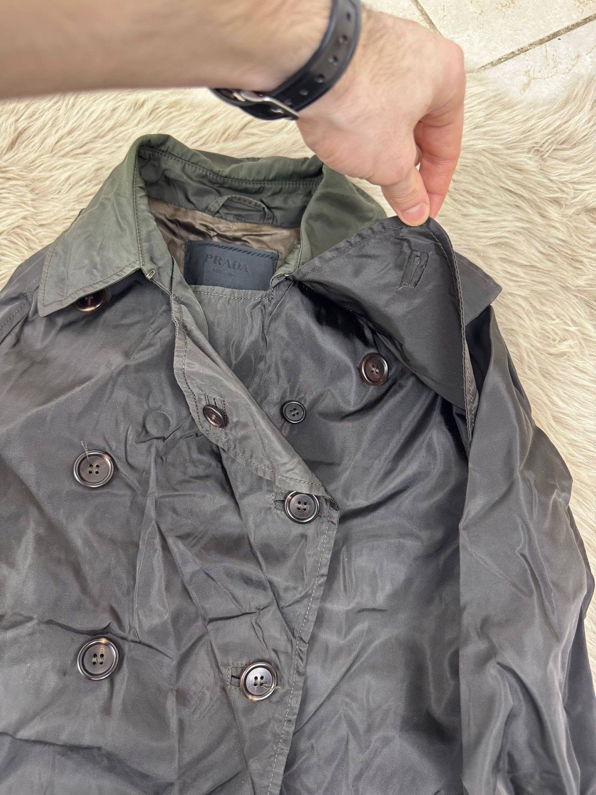Prada Prada women's nylon coat jacket Size US S / EU 44-46 / 1 - 11 Thumbnail