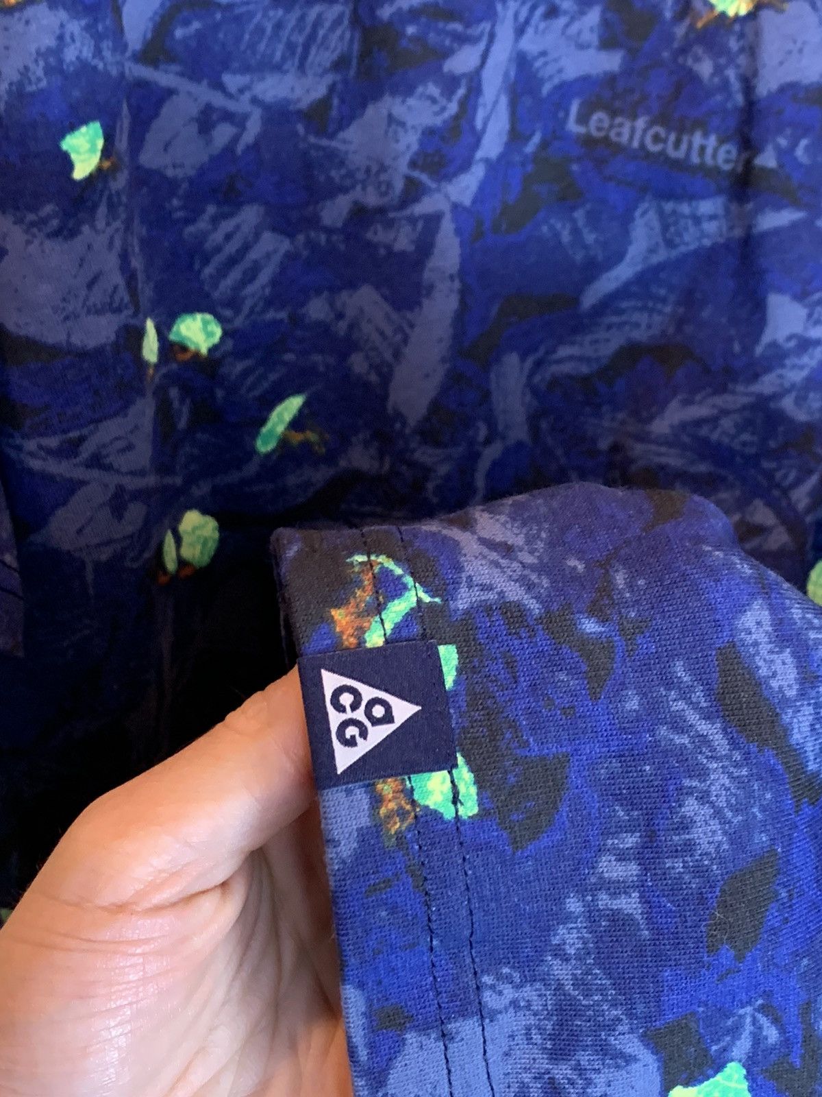 Nike ACG *RARE* New Nike ACG Leafcutter Camouflage T-Shirt - Large Size US L / EU 52-54 / 3 - 4 Thumbnail