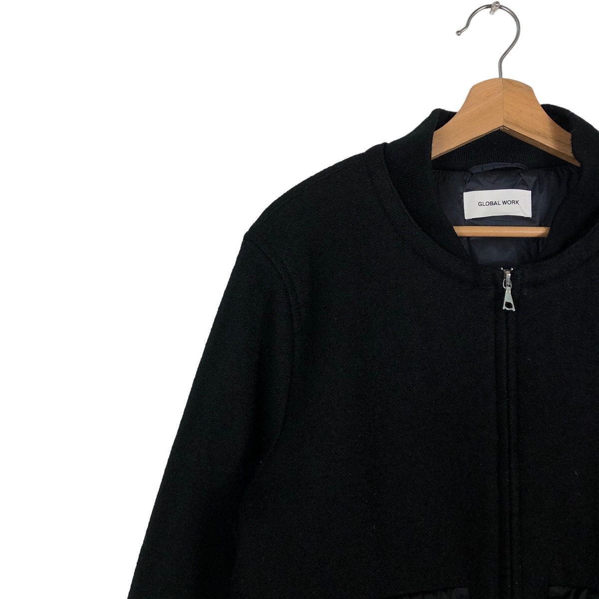 Japanese Brand 🔥90s Riot Riot Bomber Jacket Global Work Issey Miyake Black Size US XL / EU 56 / 4 - 7 Thumbnail