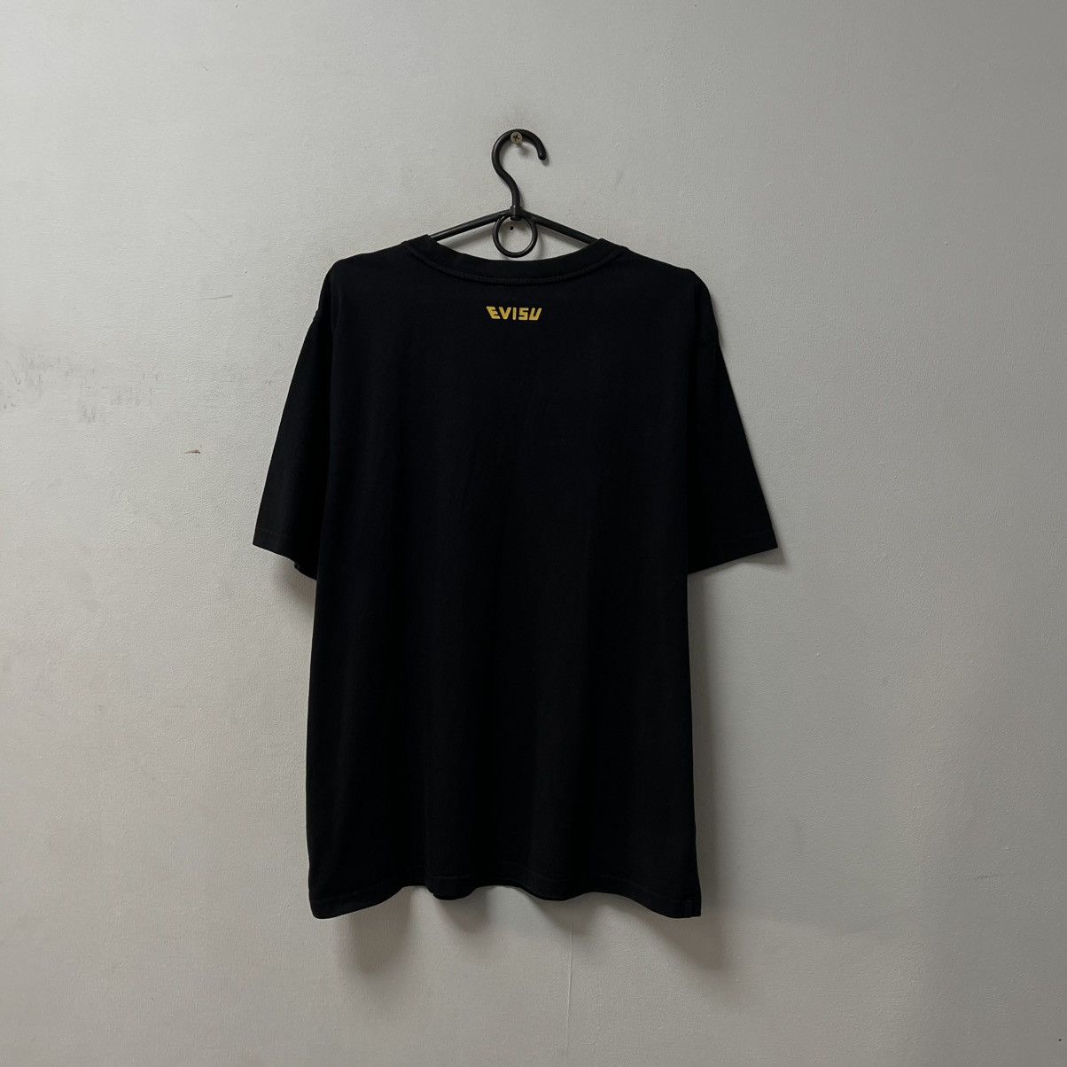 Evisu Evisu T-shirt Big Logo Black Size XL Size US XL / EU 56 / 4 - 9 Thumbnail