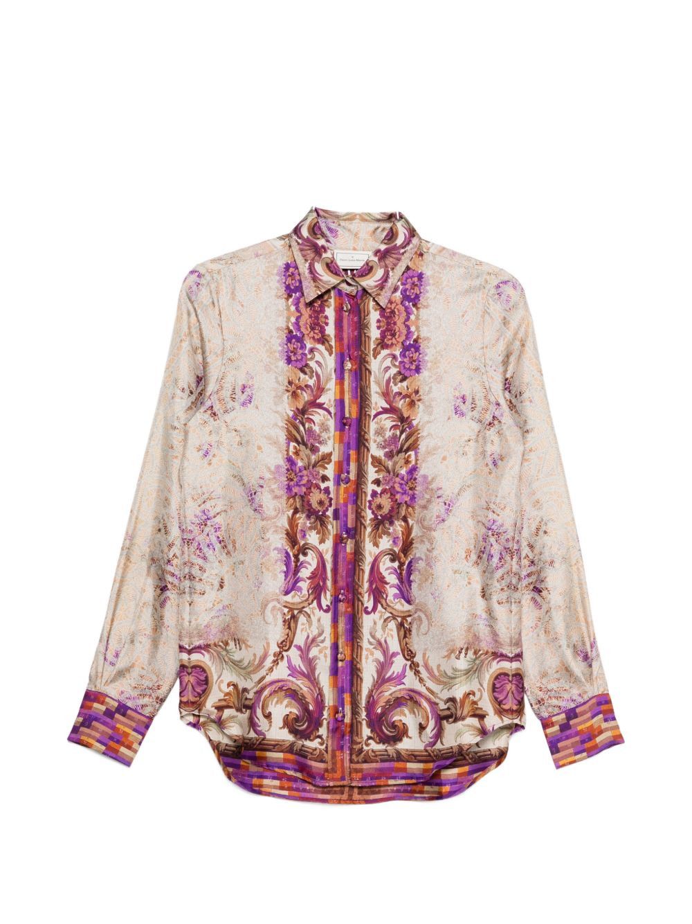 PRINTED SILK SHIRT
