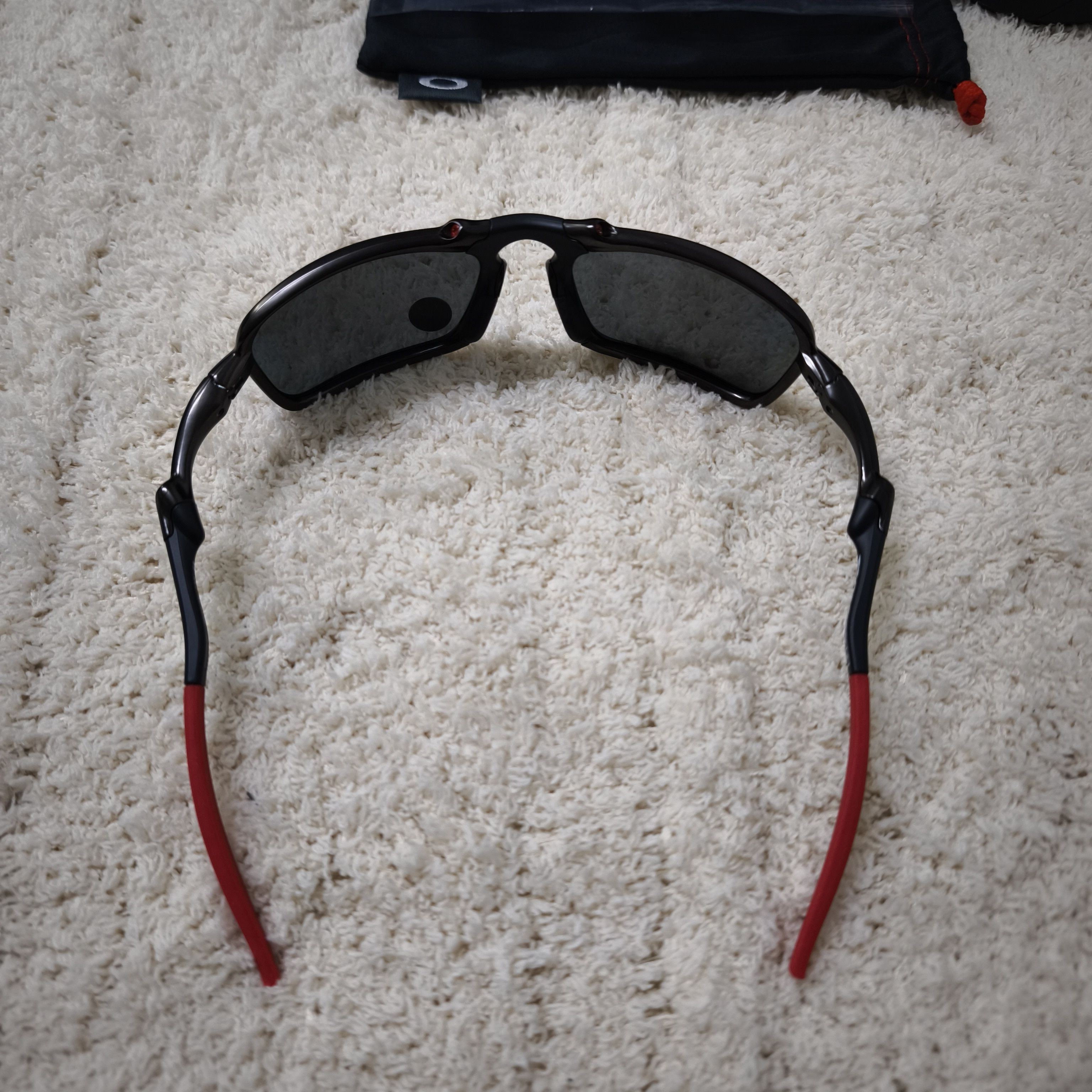 Oakley Oakley Badman Dark Carbon Black Iridium Polarized Size ONE SIZE - 10 Thumbnail