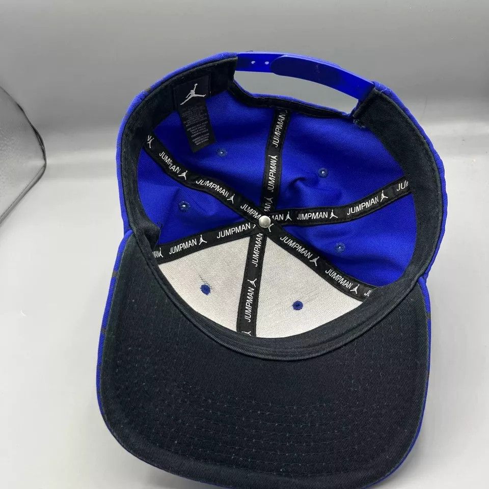 Jordan Brand Air Jordan Hat Men Blue Speckled Print Jumpman Snap Back Cap Size ONE SIZE - 7 Thumbnail