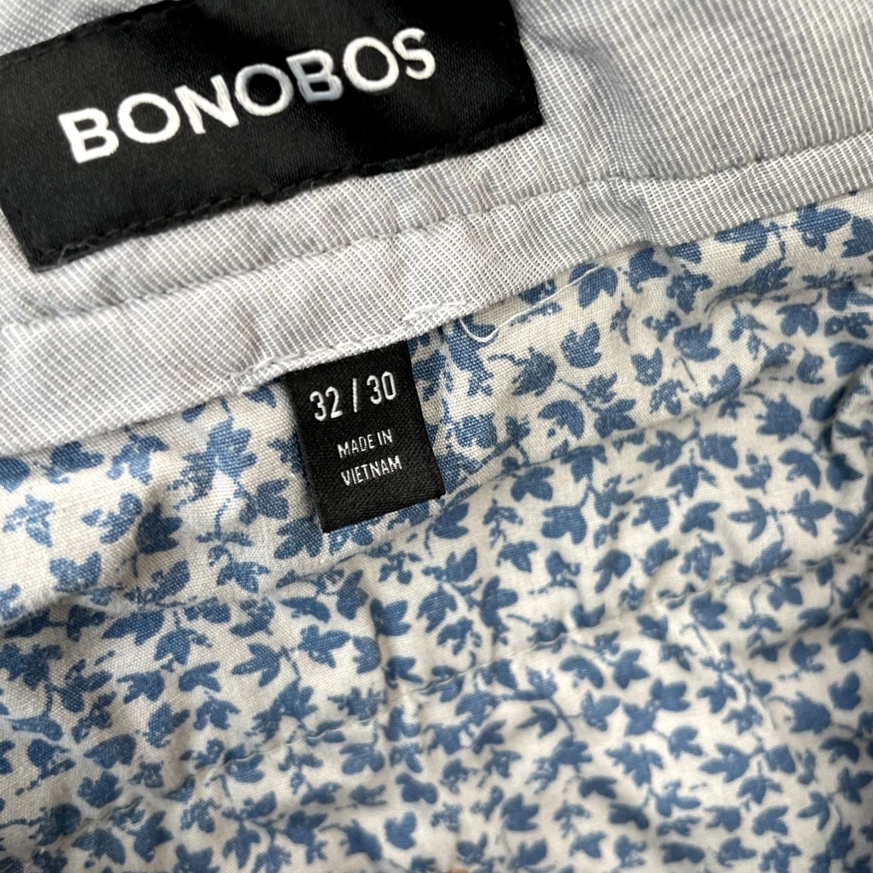 Bonobos Bonobos Pants Mens 32x30 Gray Chino Straight Leg Cotton Stretch Resort Wear Golf Size US 32 / EU 48 - 3 Thumbnail