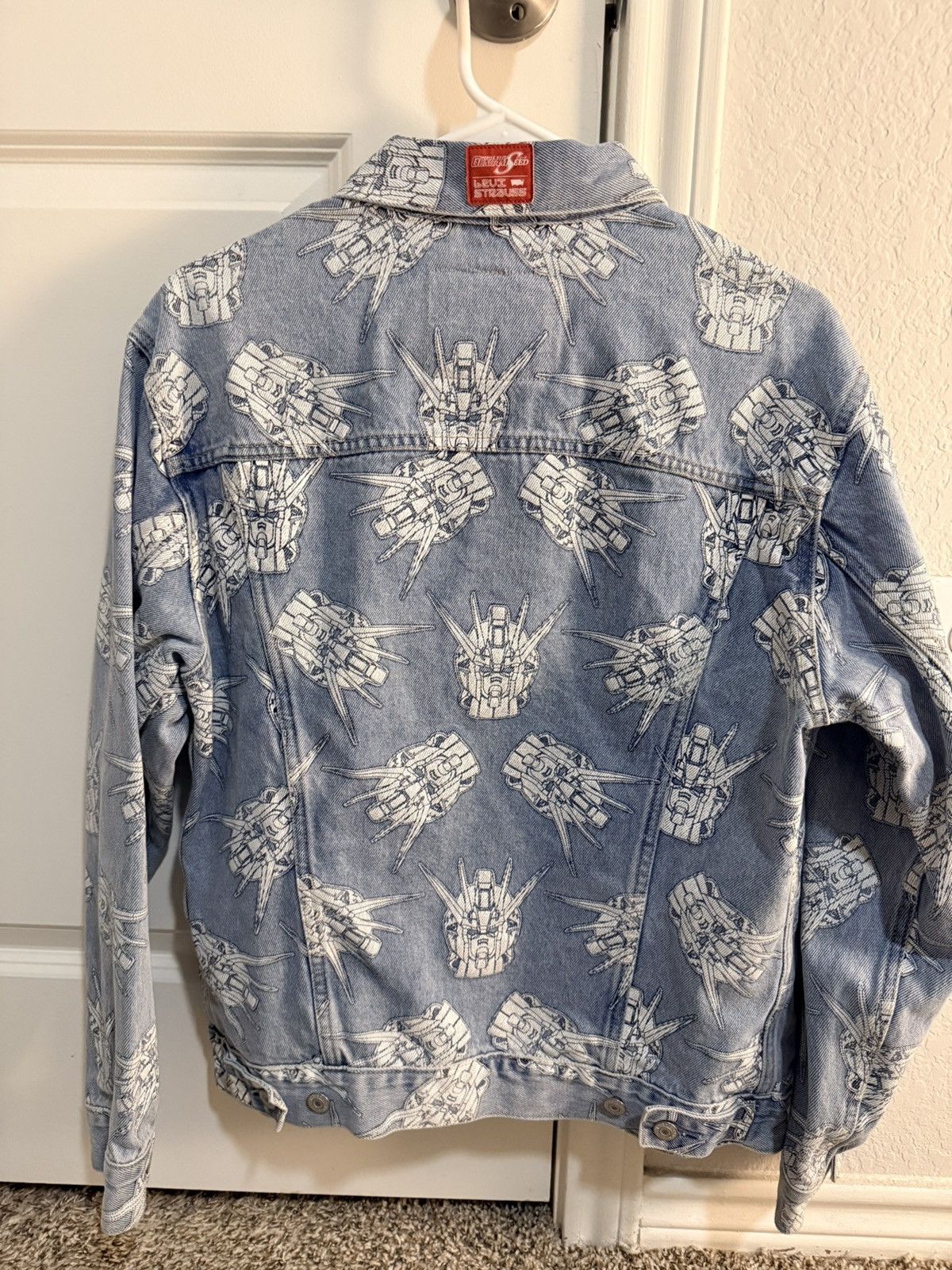 Levi's Levi's x Gundam Seed Relaxed Trucker Jacket Size US XS / EU 42 / 0 - 3 Thumbnail