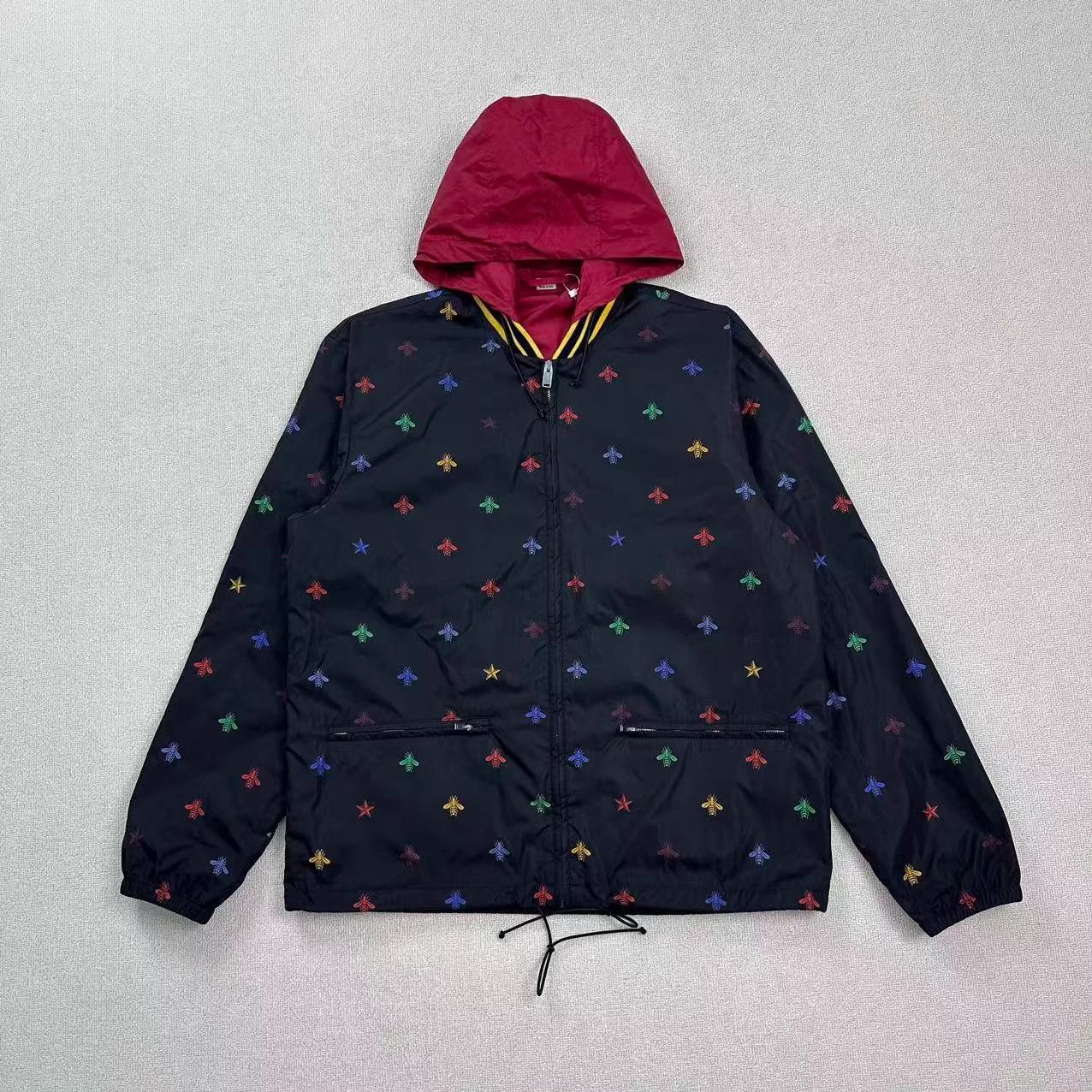 Gucci GUCCI Bee Removable Hooded Jacket 48 Size XL / US 12-14 / IT 48-50 - 1 Thumbnail