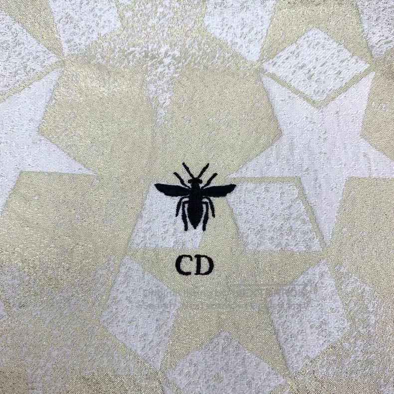 Dior Dior Golden bee embroidered five-pointed star full print h Size XS / US 0-2 / IT 36-38 - 5 Thumbnail