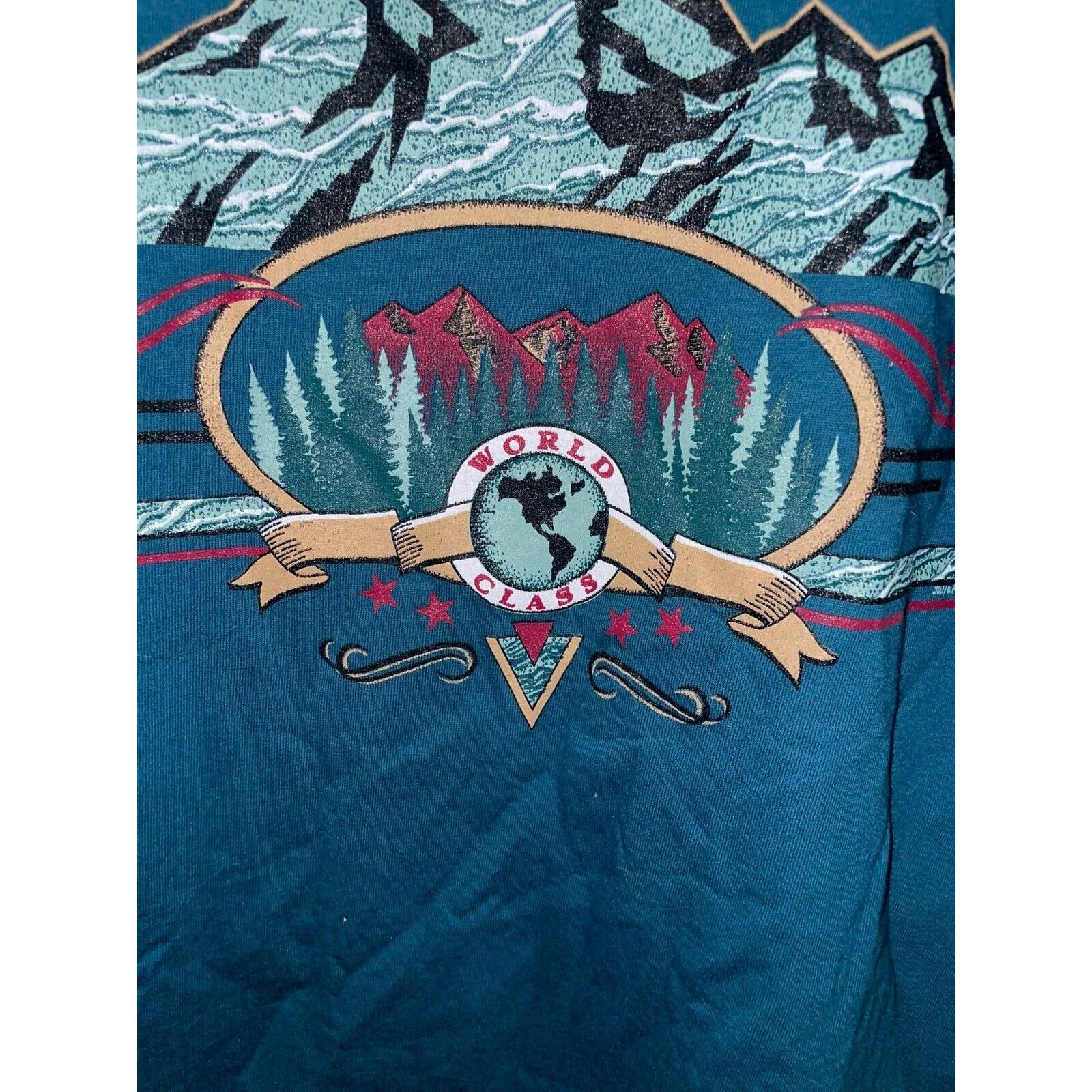 Jerzees Vintage South Dakota Shirt Black Hills Green Tee VTG 90s L Size US L / EU 52-54 / 3 - 5 Thumbnail