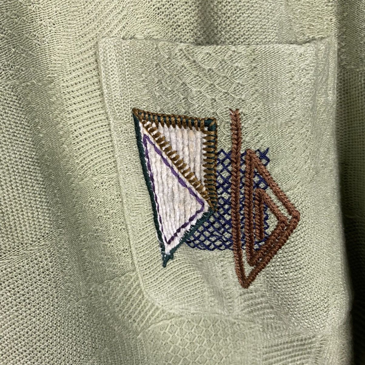 Issey Miyake 📌Vintage Collar Sweatshirt Lindbergh Big Logo Size US L / EU 52-54 / 3 - 14 Thumbnail