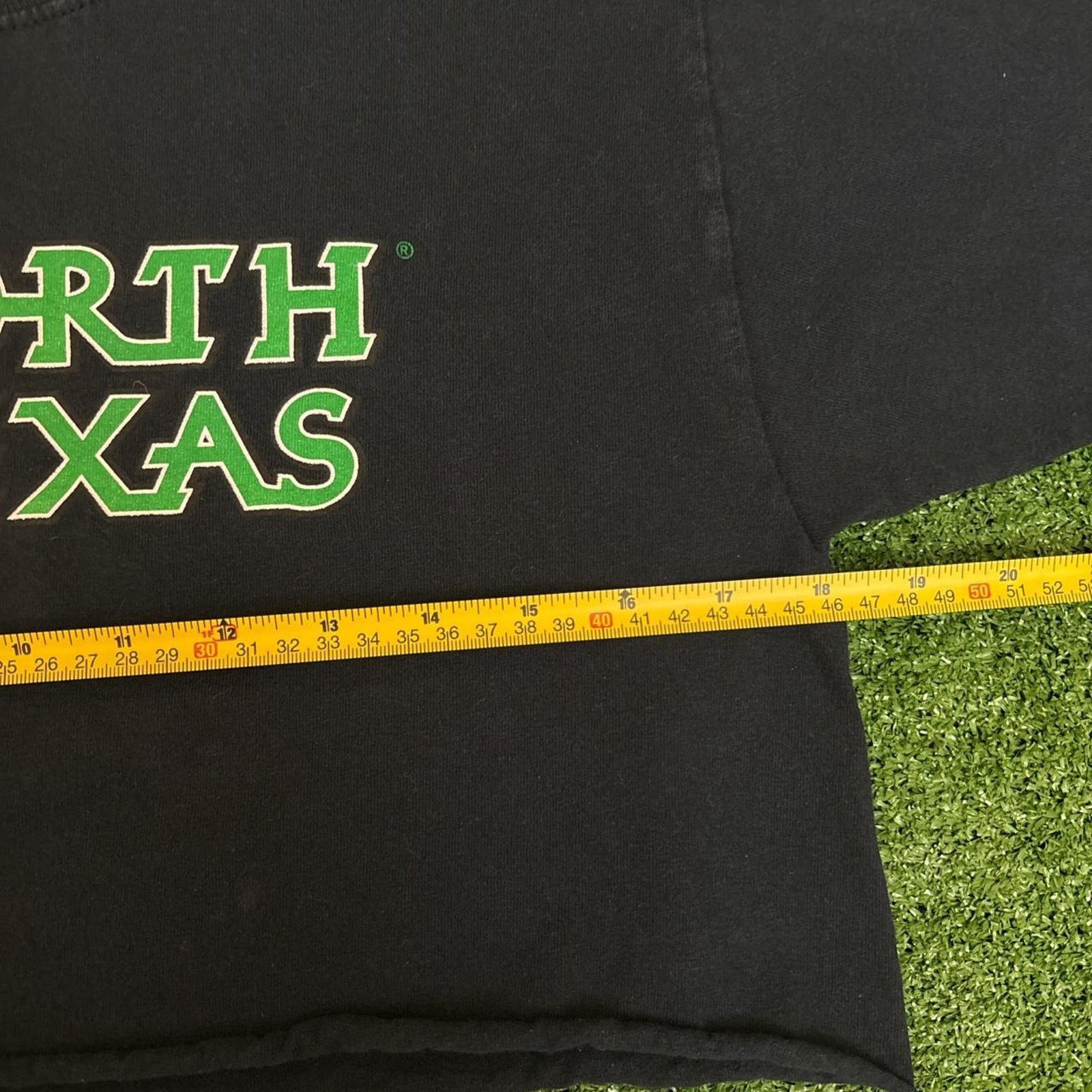 Other Black Cropped North Texas Graphic Crop Top Tee Size M / US 6-8 / IT 42-44 - 3 Thumbnail