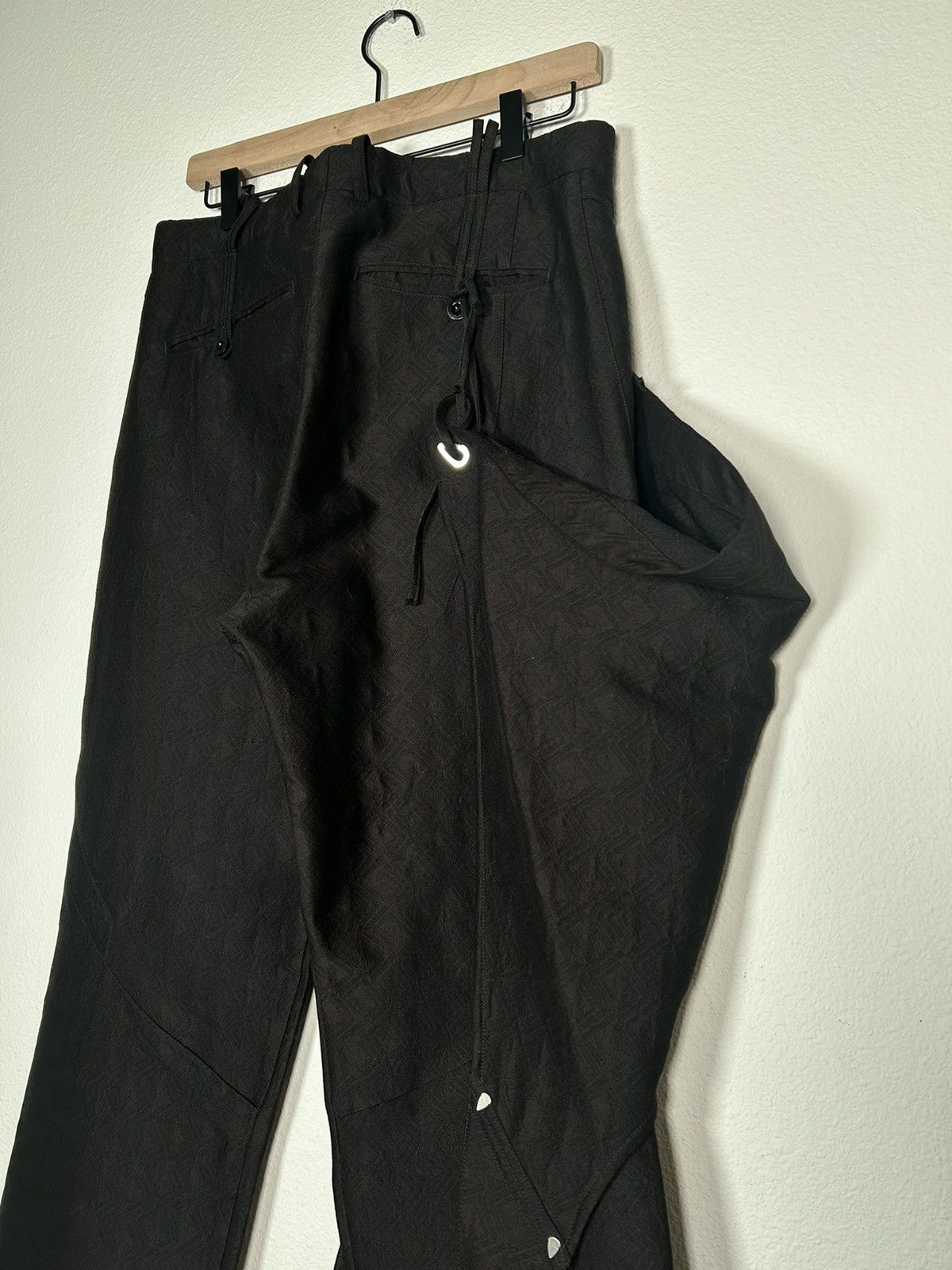 Kiko Kostadinov NWT! $1.1k ‘23 Dorset Apron Trousers Size US 30 / EU 46 - 4 Thumbnail
