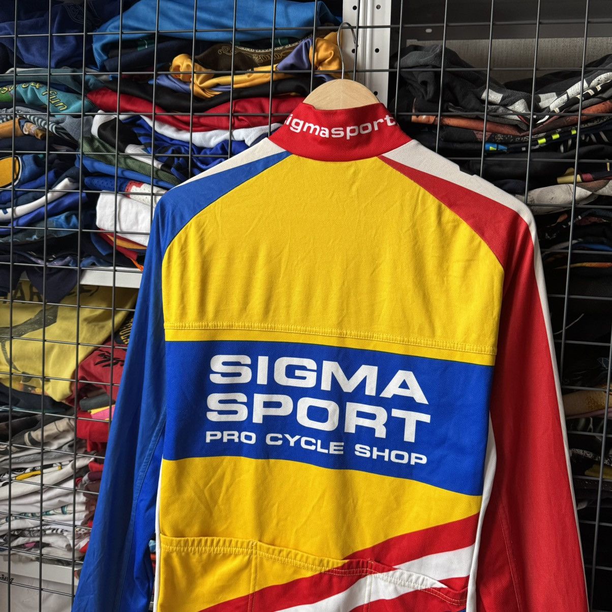 Vintage Vintage Nalini Team Sigma Sport Cycling Jersey Size US XL / EU 56 / 4 - 8 Thumbnail
