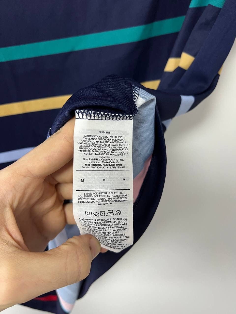 Nike France 2024/2025 Pre match Football Shirt Mailot Nike M Size US M / EU 48-50 / 2 - 10 Thumbnail