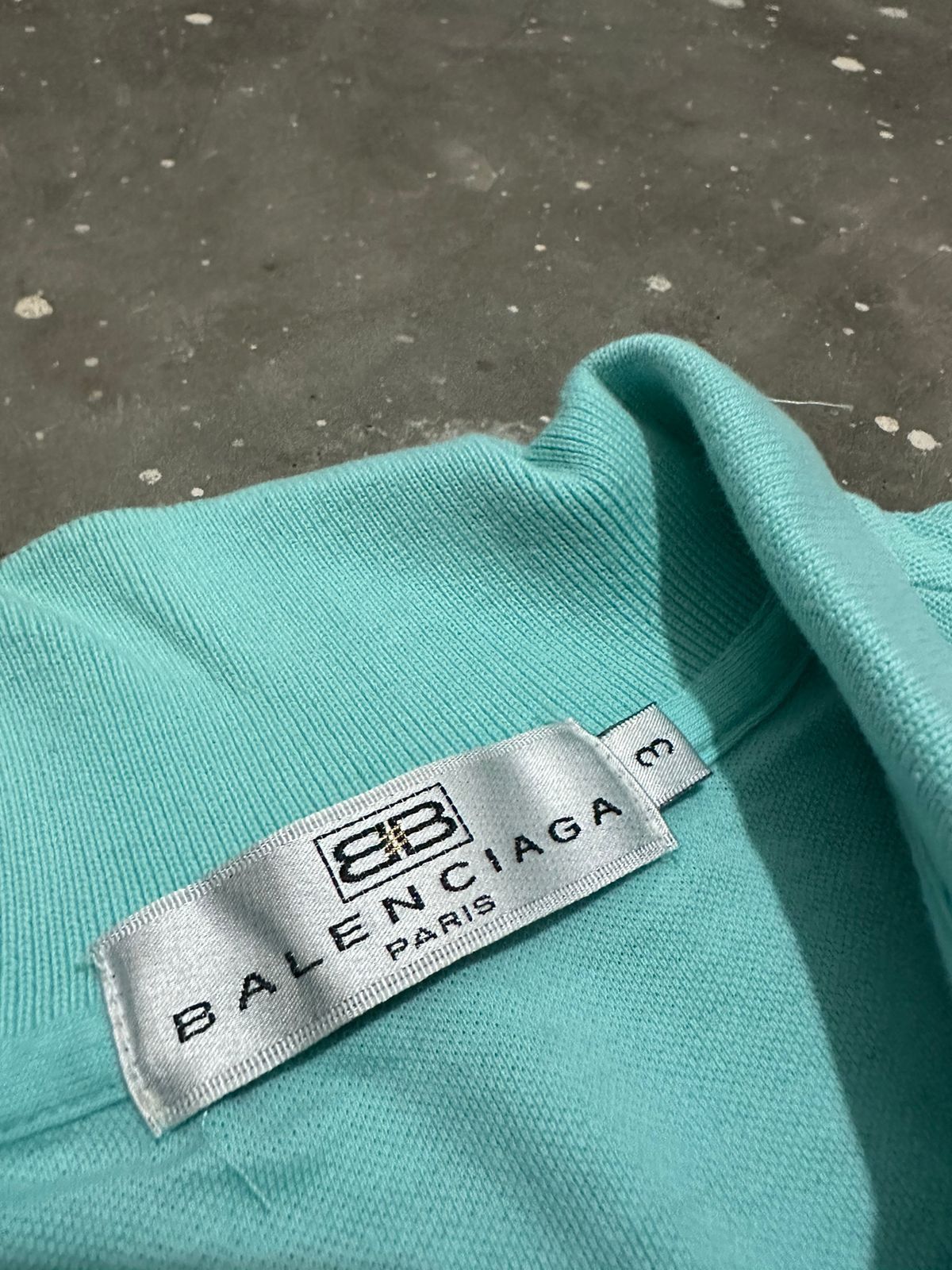 Balenciaga × Vintage Vintage Balenciaga Embroidery multicolour logo polo Shirt Size US L / EU 52-54 / 3 - 10 Thumbnail