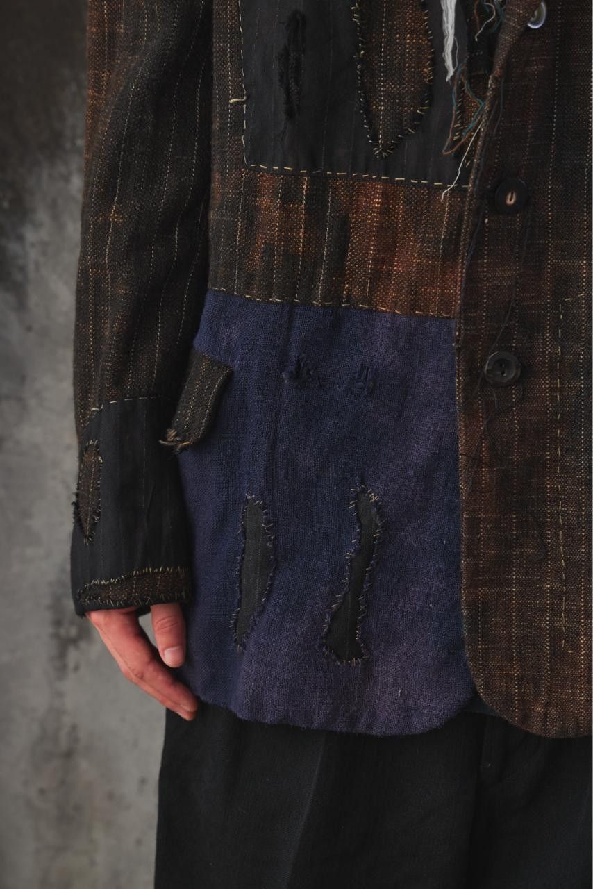 Archivio J.M. Ribot Archivio J.M. Ribot Handmade Distressed Patchwork Blazer Size US M / EU 48-50 / 2 - 11 Thumbnail