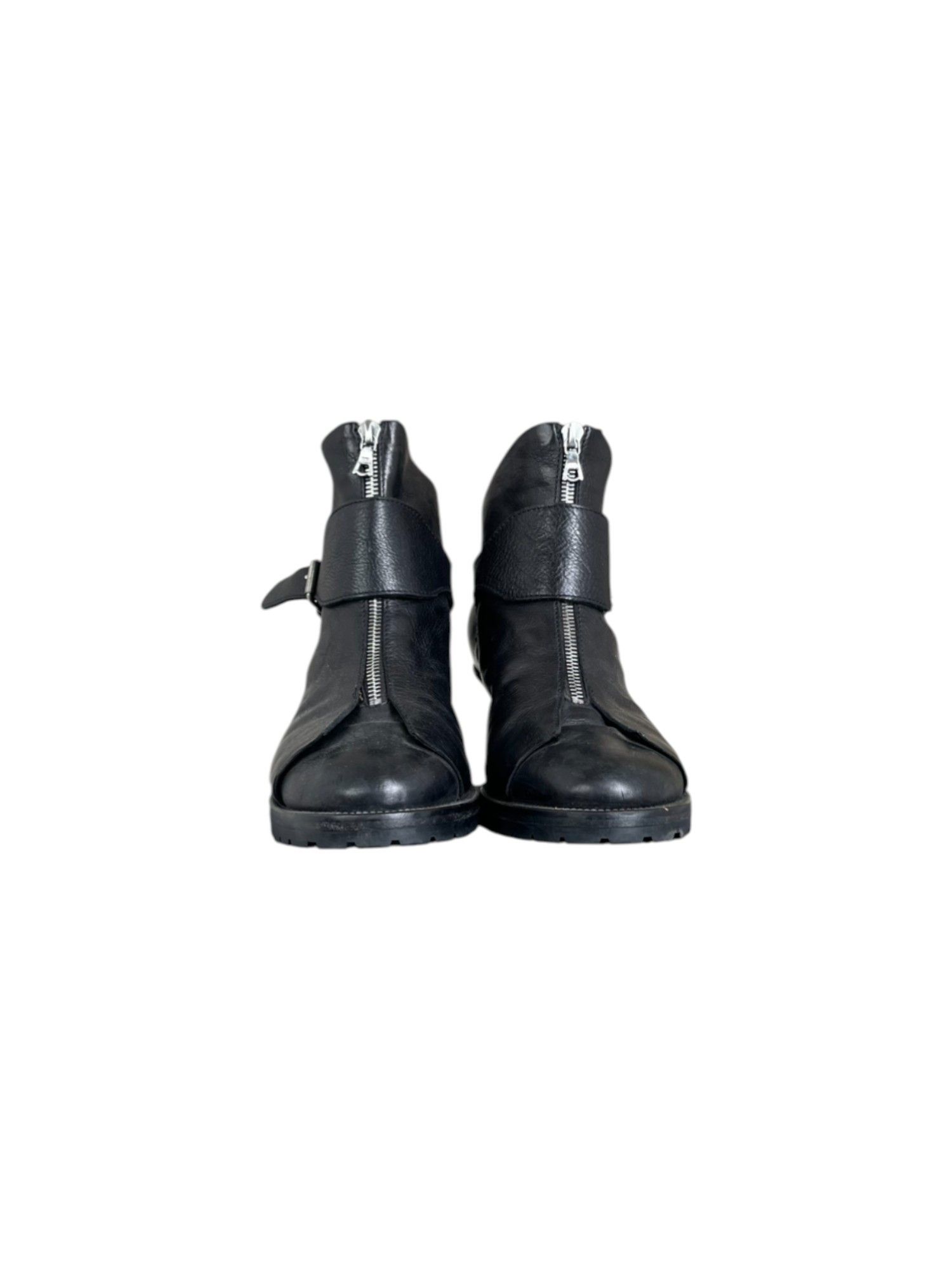Hussein Chalayan S/S 2002 Zipped Heeled Ankle Boots Size US 10 / IT 40 - 5 Thumbnail